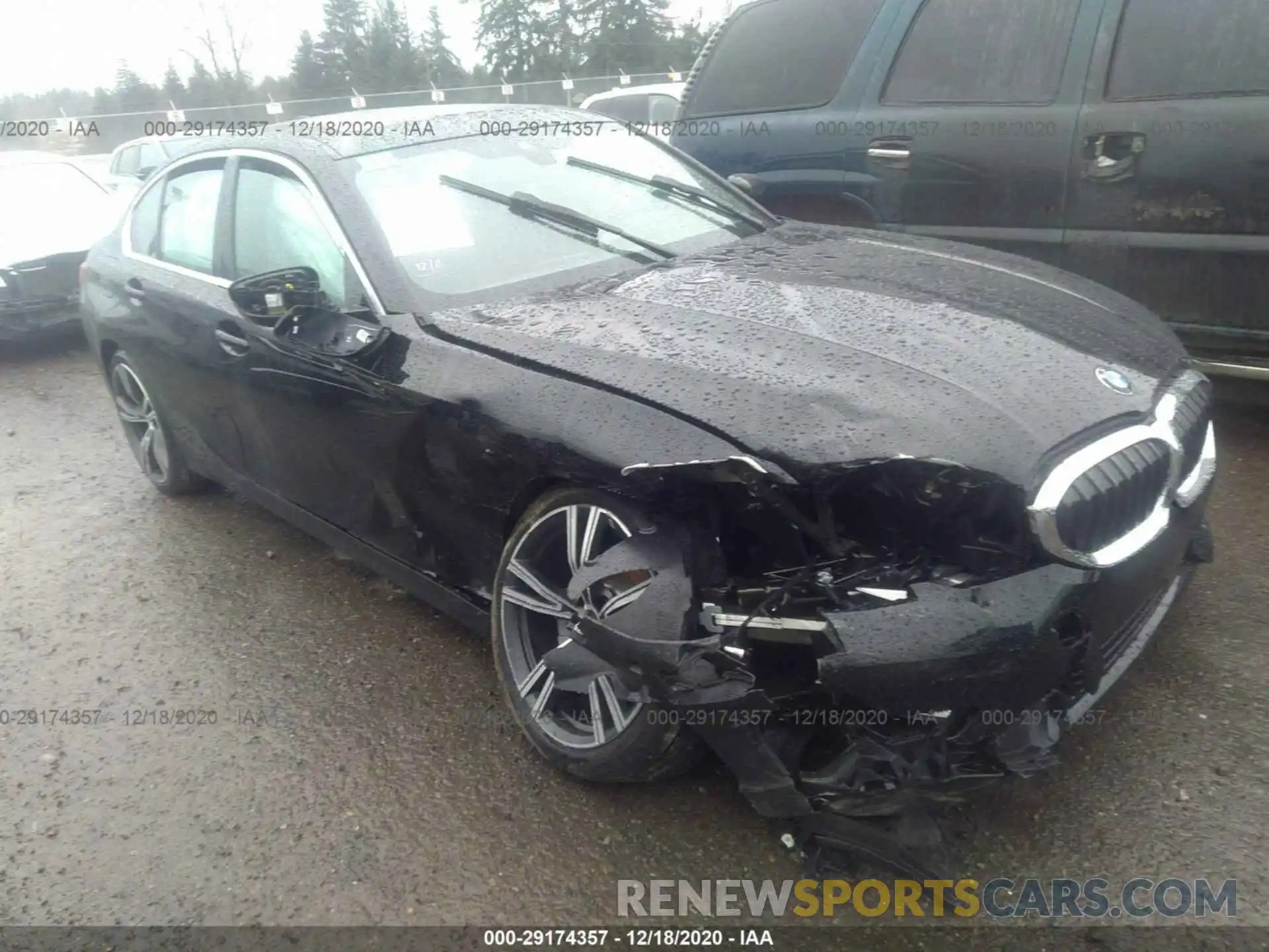 1 Photograph of a damaged car 3MW5R1J01L8B44809 BMW 3 SERIES 2020