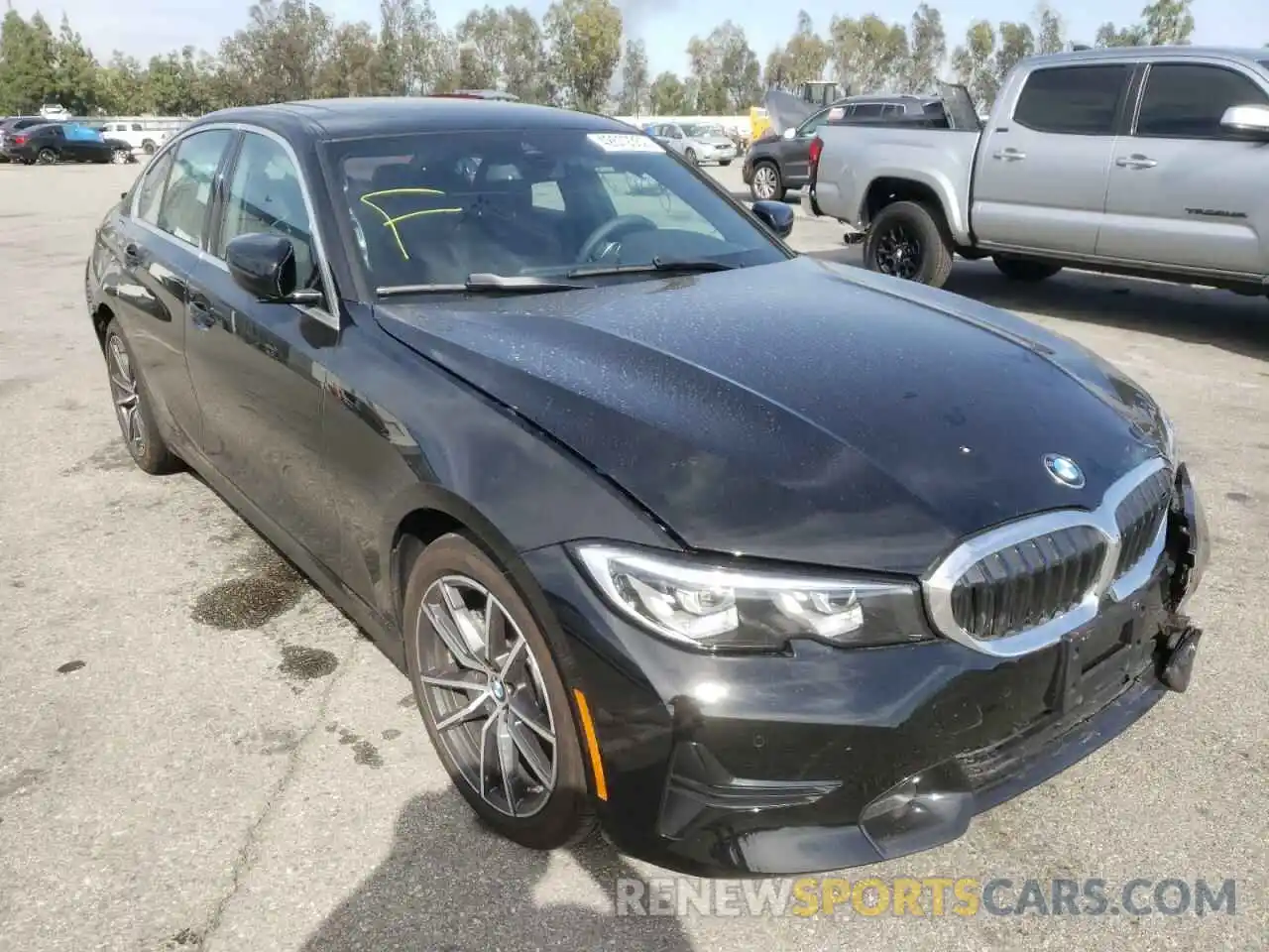 1 Photograph of a damaged car 3MW5R1J02L8B04044 BMW 3 SERIES 2020