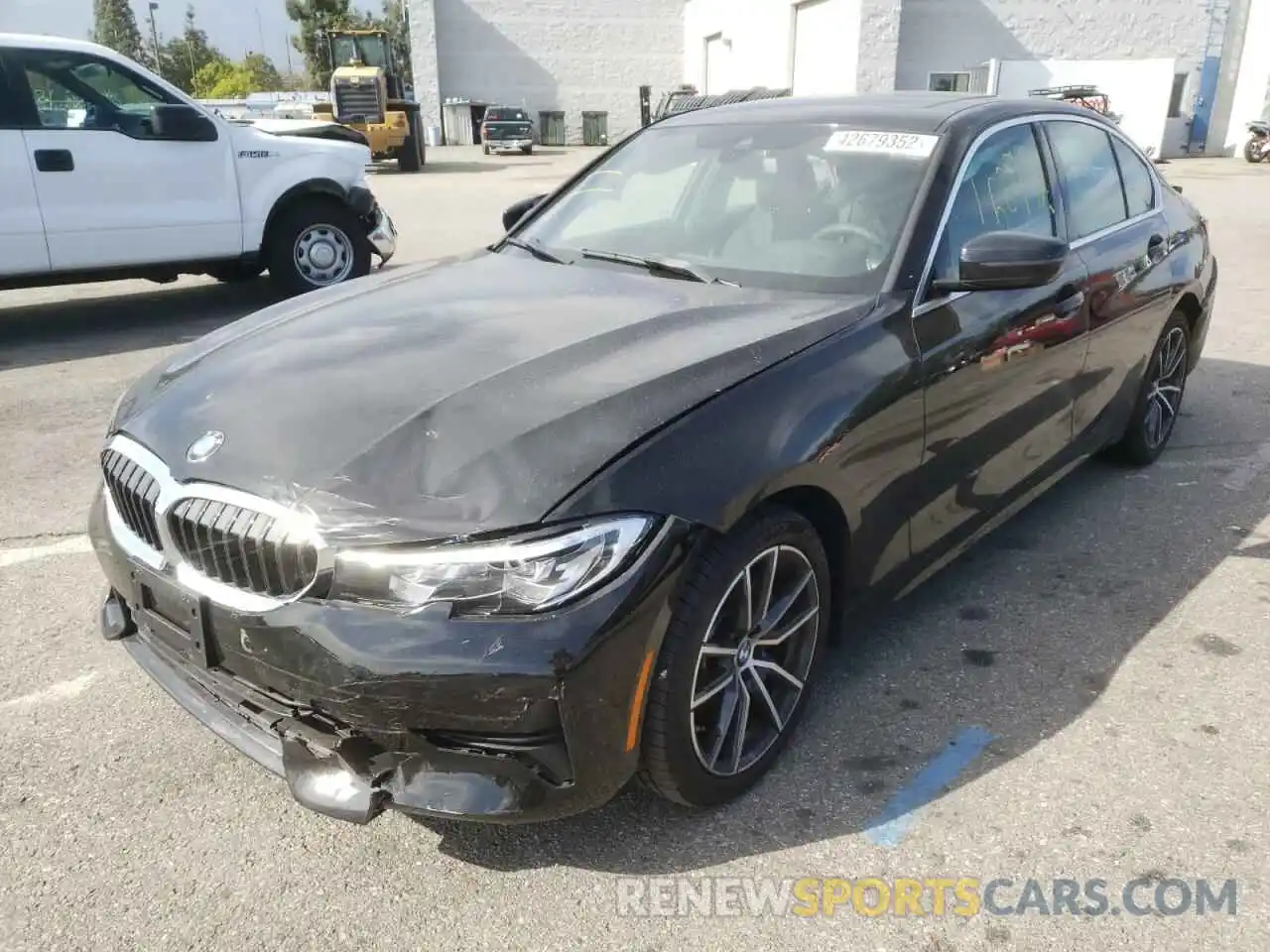 2 Photograph of a damaged car 3MW5R1J02L8B04044 BMW 3 SERIES 2020