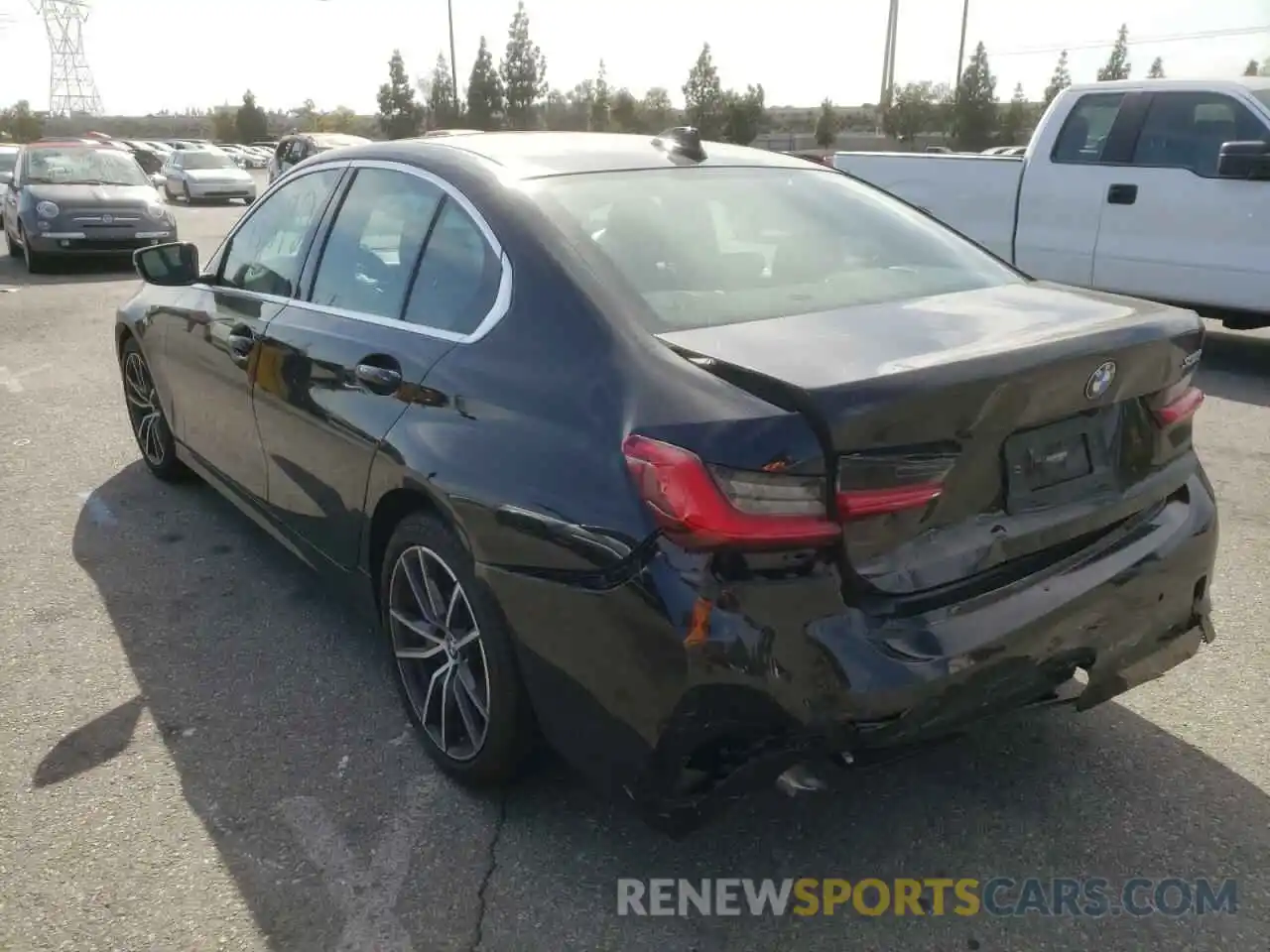 3 Photograph of a damaged car 3MW5R1J02L8B04044 BMW 3 SERIES 2020