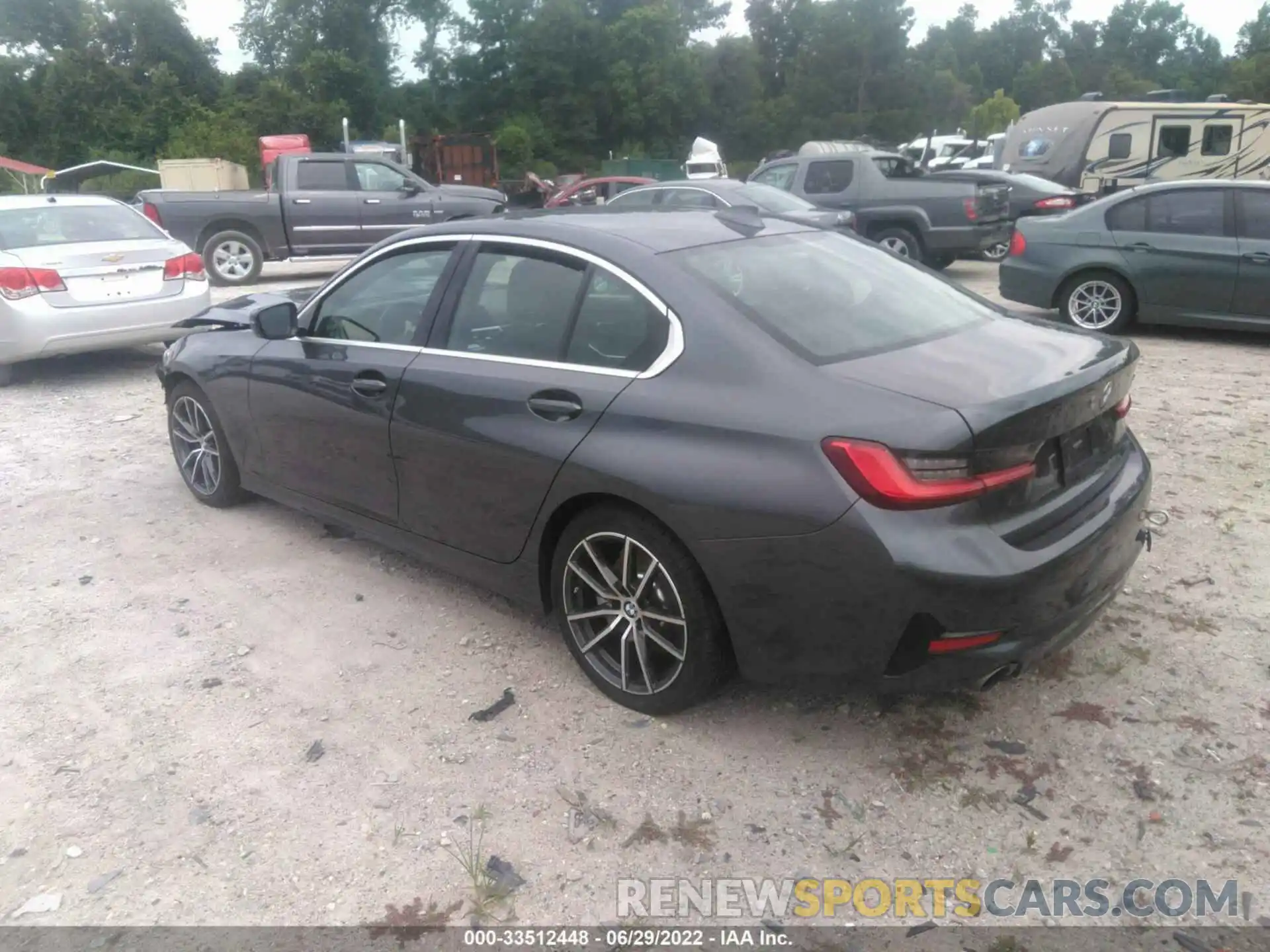 3 Photograph of a damaged car 3MW5R1J02L8B07218 BMW 3 SERIES 2020