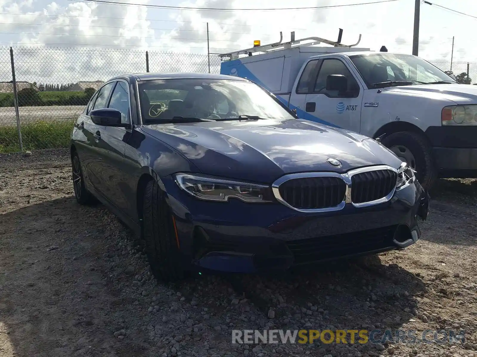 1 Photograph of a damaged car 3MW5R1J02L8B10166 BMW 3 SERIES 2020