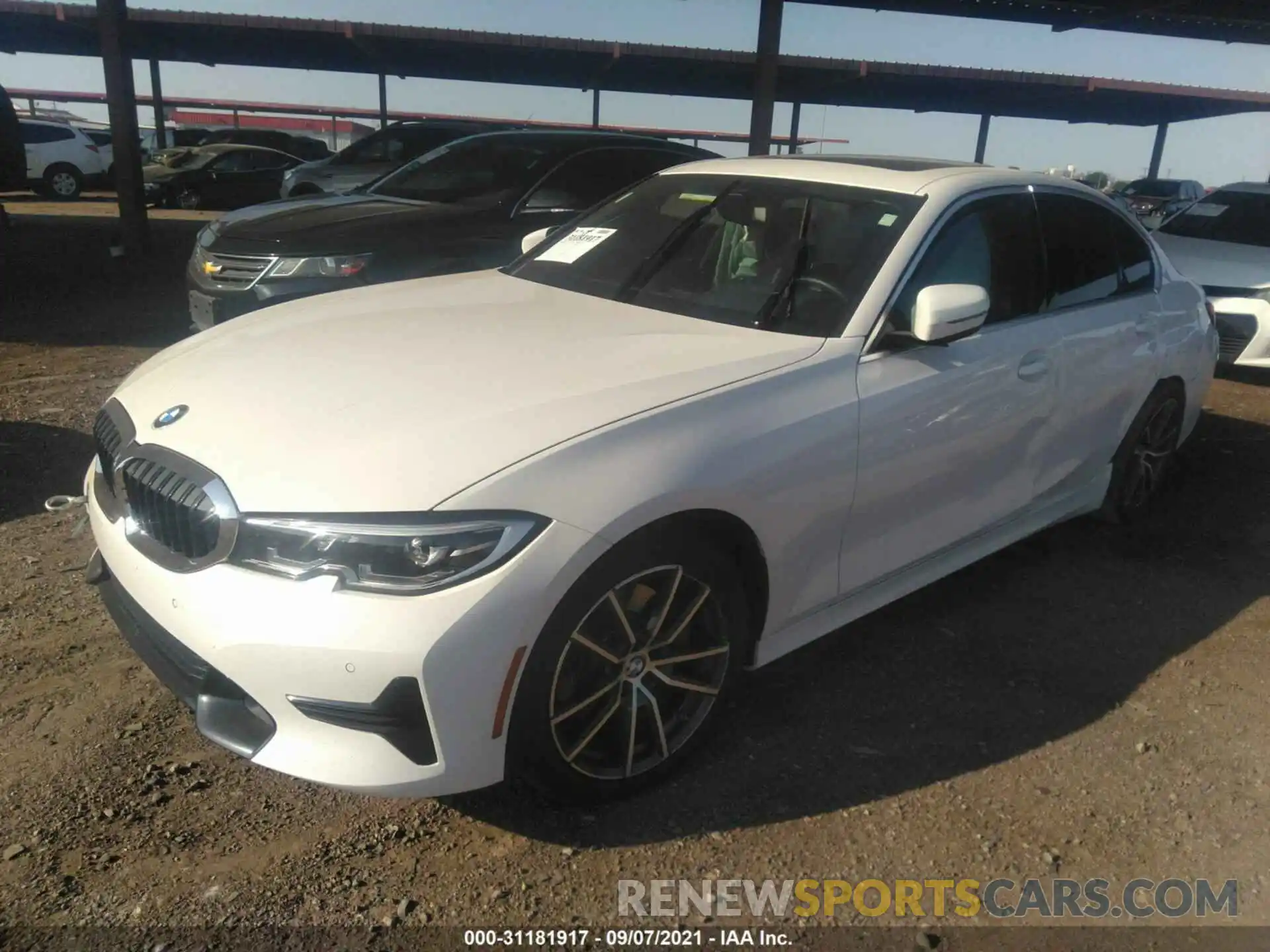 2 Photograph of a damaged car 3MW5R1J02L8B16338 BMW 3 SERIES 2020