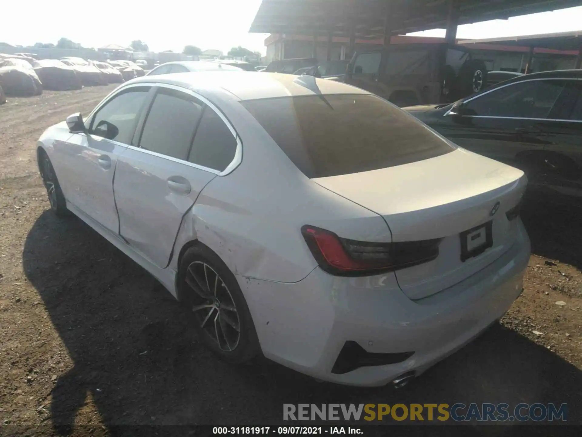 3 Photograph of a damaged car 3MW5R1J02L8B16338 BMW 3 SERIES 2020