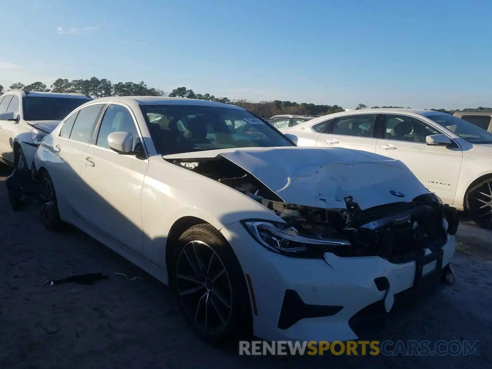 1 Photograph of a damaged car 3MW5R1J02L8B17439 BMW 3 SERIES 2020