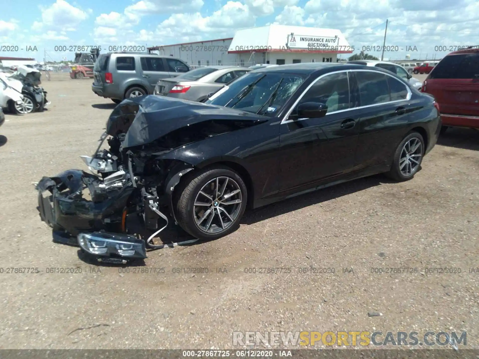 2 Photograph of a damaged car 3MW5R1J02L8B17957 BMW 3 SERIES 2020