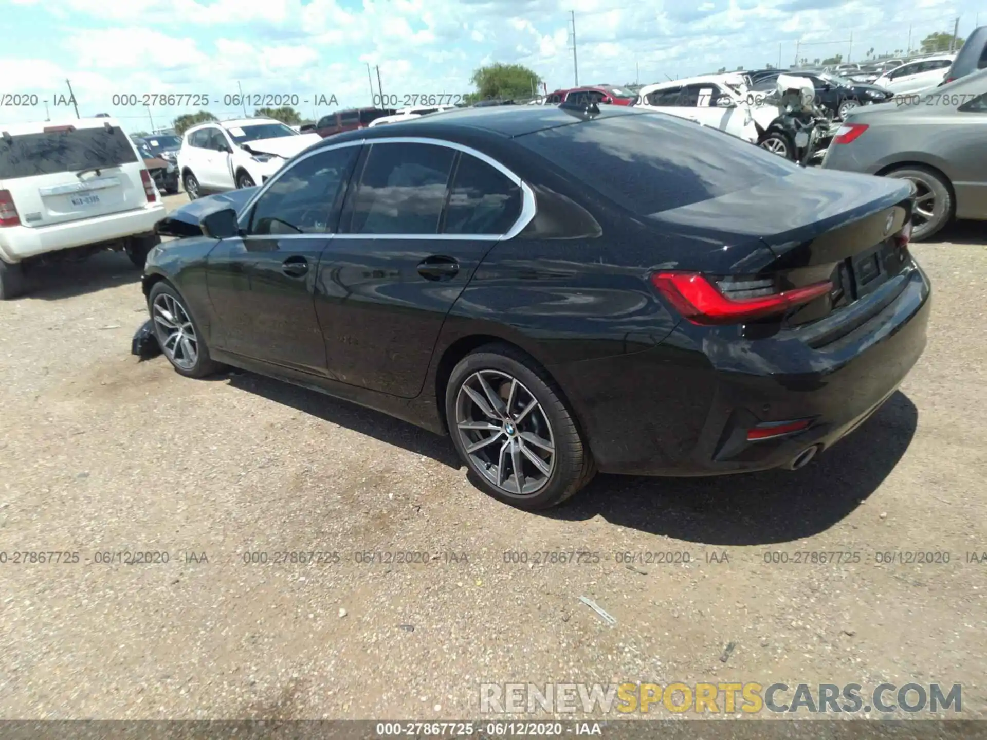 3 Photograph of a damaged car 3MW5R1J02L8B17957 BMW 3 SERIES 2020