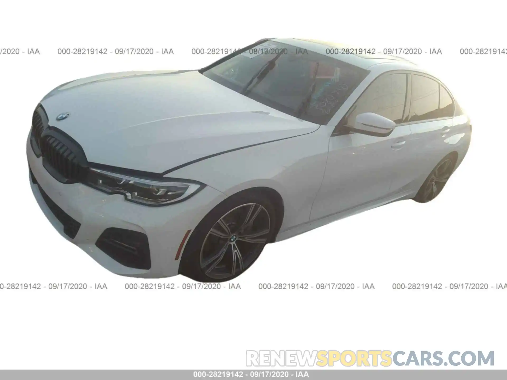 2 Photograph of a damaged car 3MW5R1J02L8B18185 BMW 3 SERIES 2020