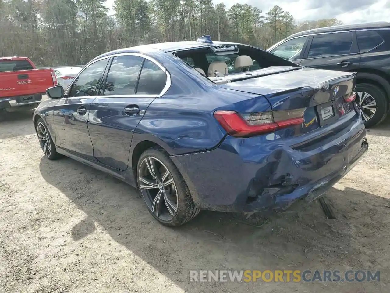 2 Photograph of a damaged car 3MW5R1J02L8B19711 BMW 3 SERIES 2020