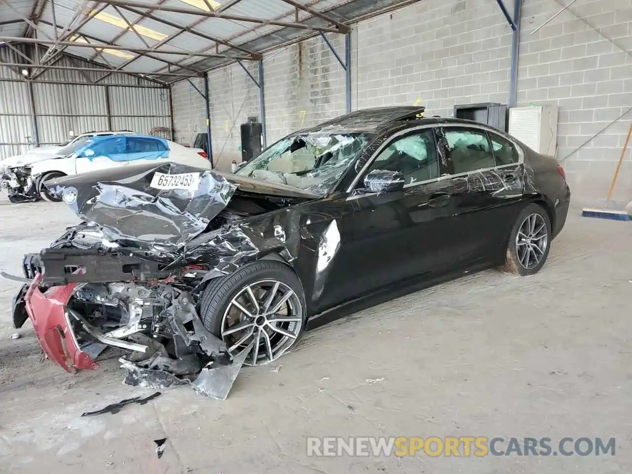 1 Photograph of a damaged car 3MW5R1J02L8B20700 BMW 3 SERIES 2020