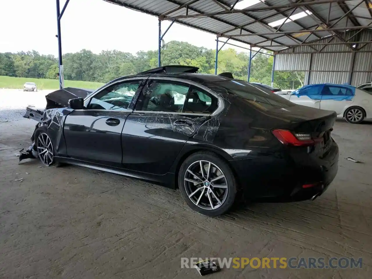 2 Photograph of a damaged car 3MW5R1J02L8B20700 BMW 3 SERIES 2020