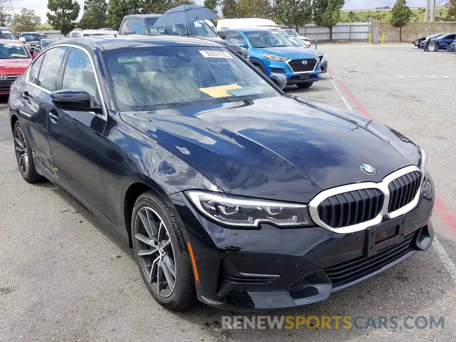 1 Photograph of a damaged car 3MW5R1J02L8B20969 BMW 3 SERIES 2020