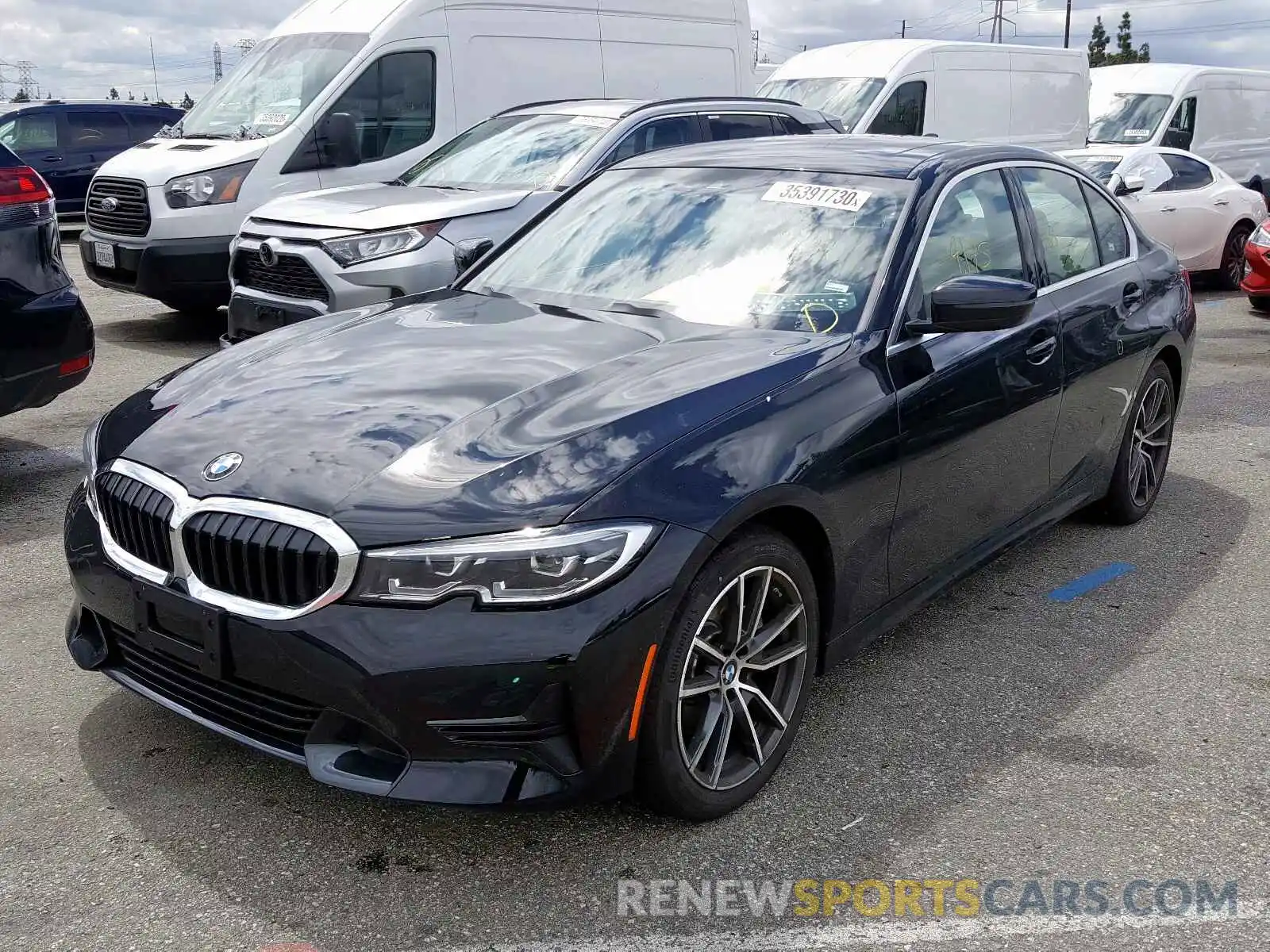 2 Photograph of a damaged car 3MW5R1J02L8B20969 BMW 3 SERIES 2020