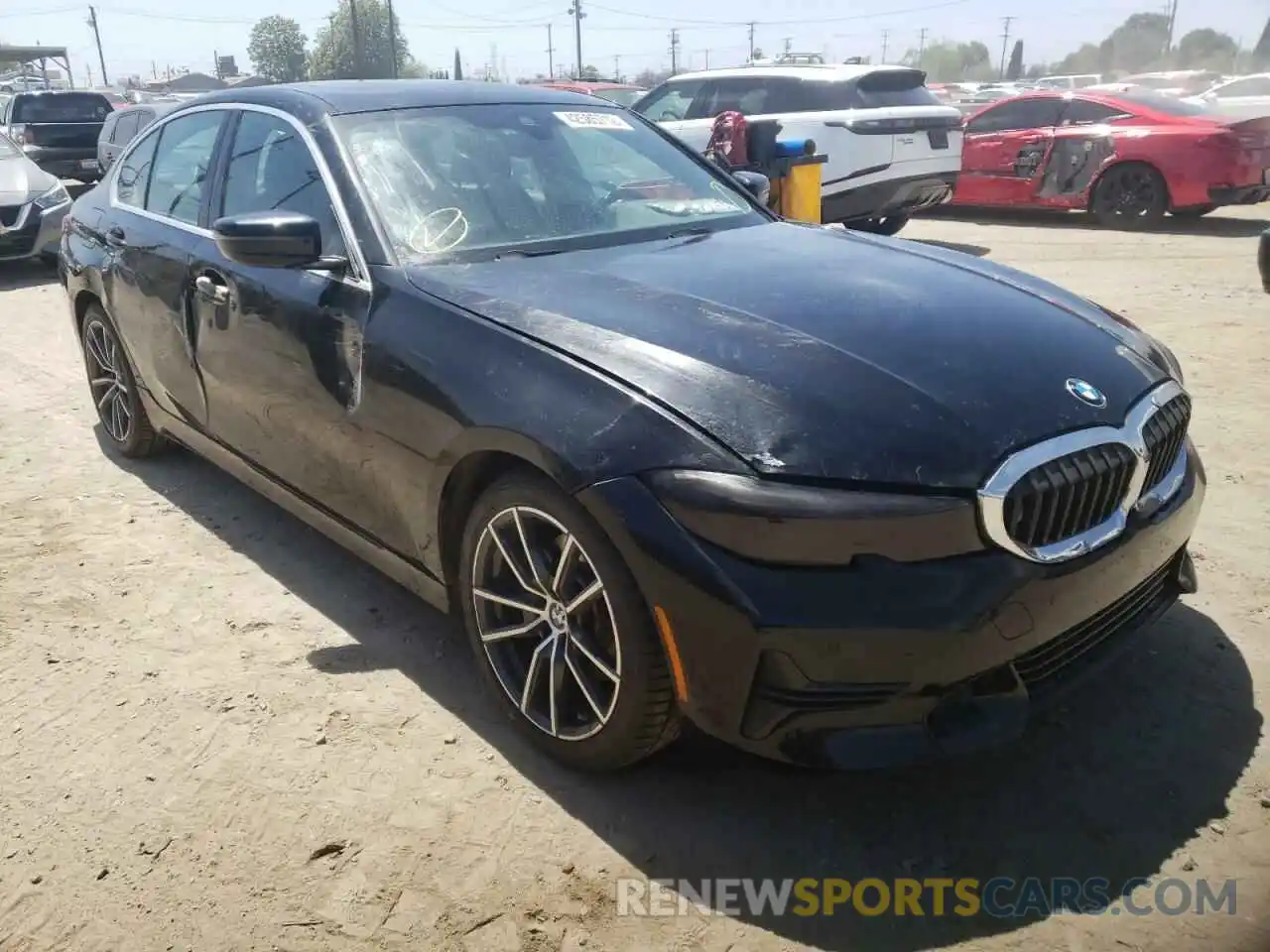 1 Photograph of a damaged car 3MW5R1J02L8B23872 BMW 3 SERIES 2020