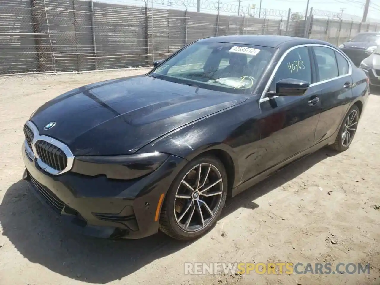 2 Photograph of a damaged car 3MW5R1J02L8B23872 BMW 3 SERIES 2020