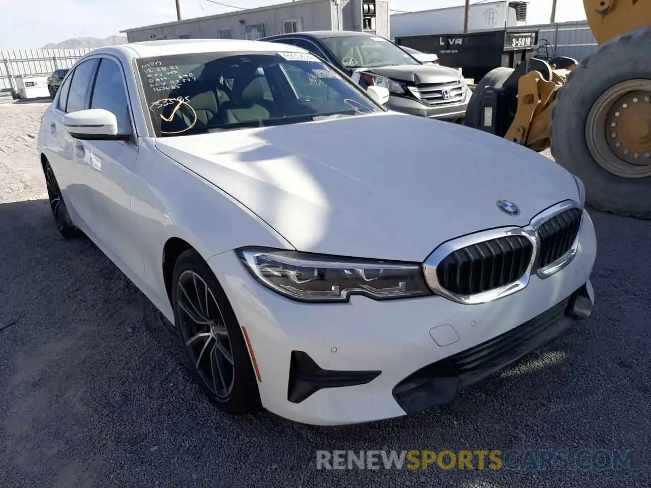 1 Photograph of a damaged car 3MW5R1J02L8B24651 BMW 3 SERIES 2020