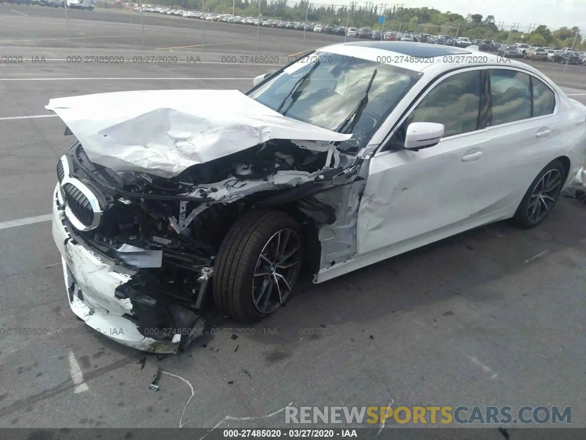 2 Photograph of a damaged car 3MW5R1J02L8B26349 BMW 3 SERIES 2020