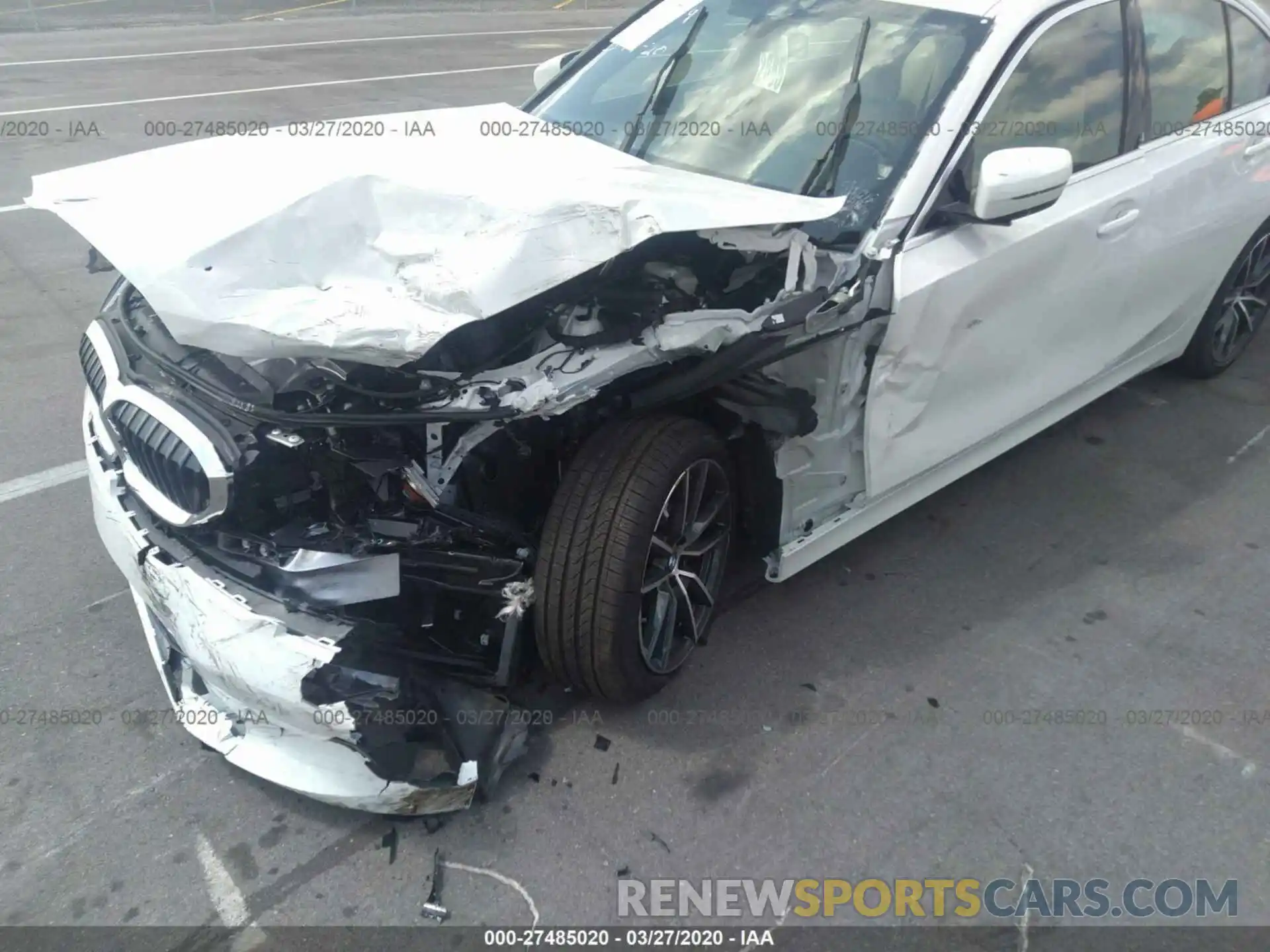 6 Photograph of a damaged car 3MW5R1J02L8B26349 BMW 3 SERIES 2020