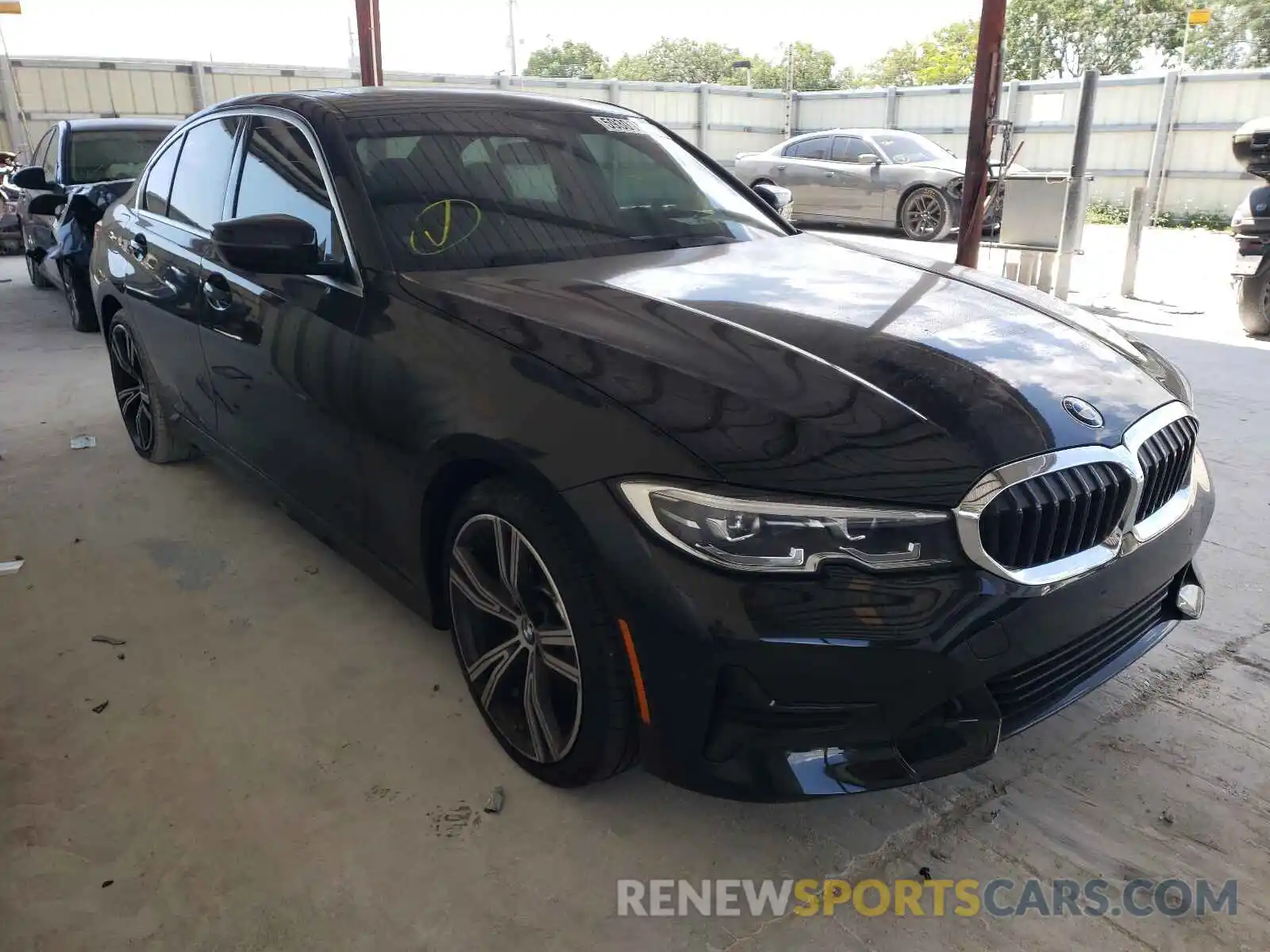 1 Photograph of a damaged car 3MW5R1J02L8B27789 BMW 3 SERIES 2020