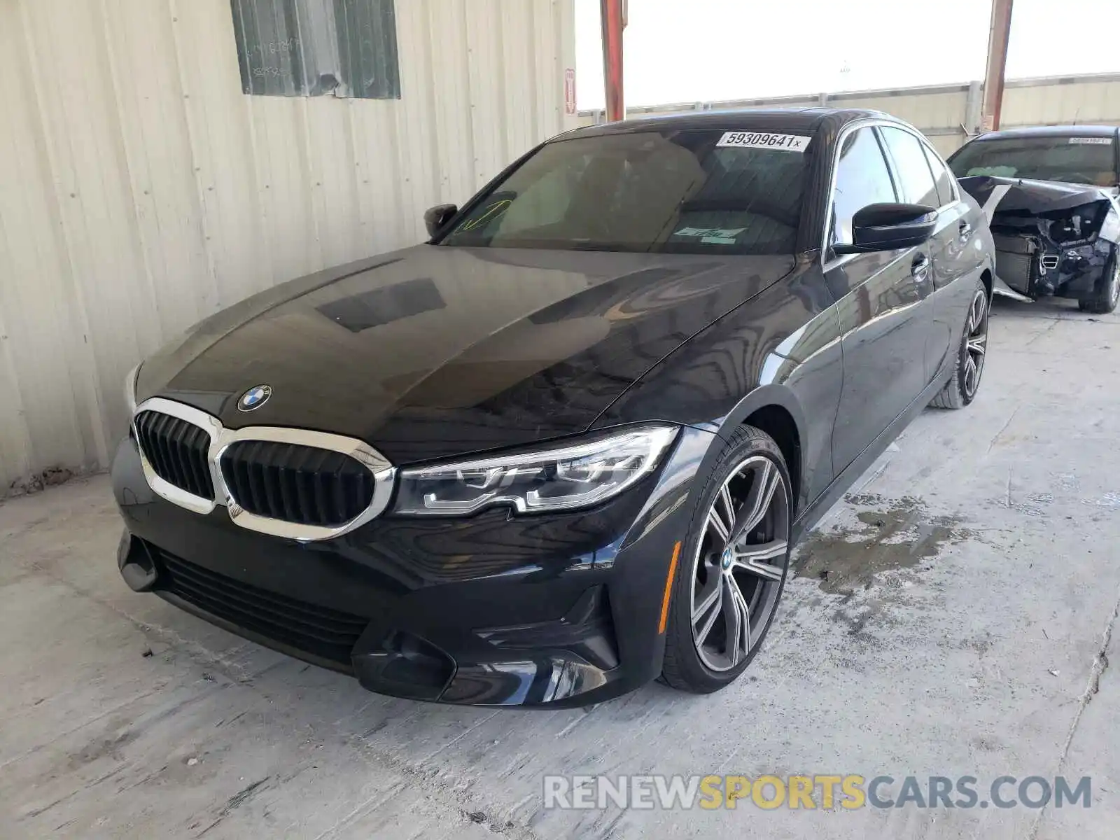 2 Photograph of a damaged car 3MW5R1J02L8B27789 BMW 3 SERIES 2020