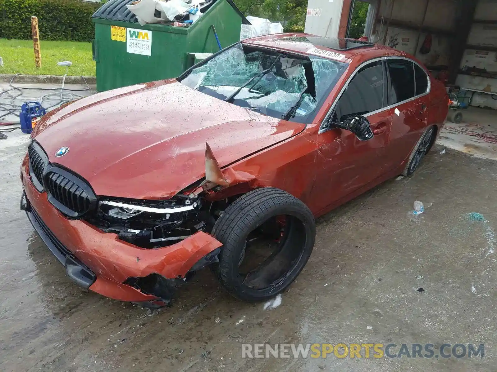 2 Photograph of a damaged car 3MW5R1J02L8B30546 BMW 3 SERIES 2020