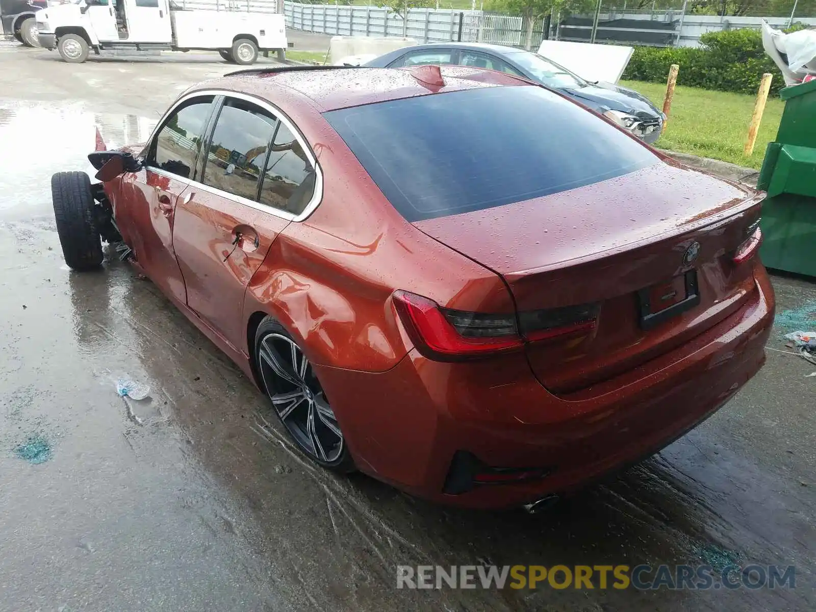 3 Photograph of a damaged car 3MW5R1J02L8B30546 BMW 3 SERIES 2020