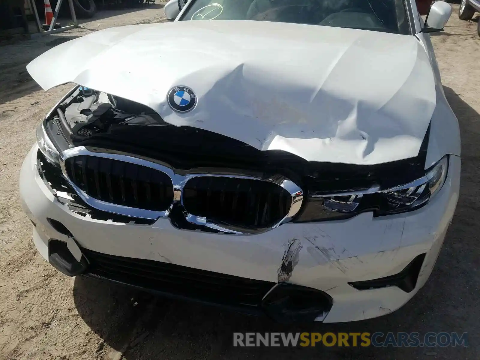 9 Фотография поврежденного автомобиля 3MW5R1J02L8B31101 BMW 3 SERIES 2020