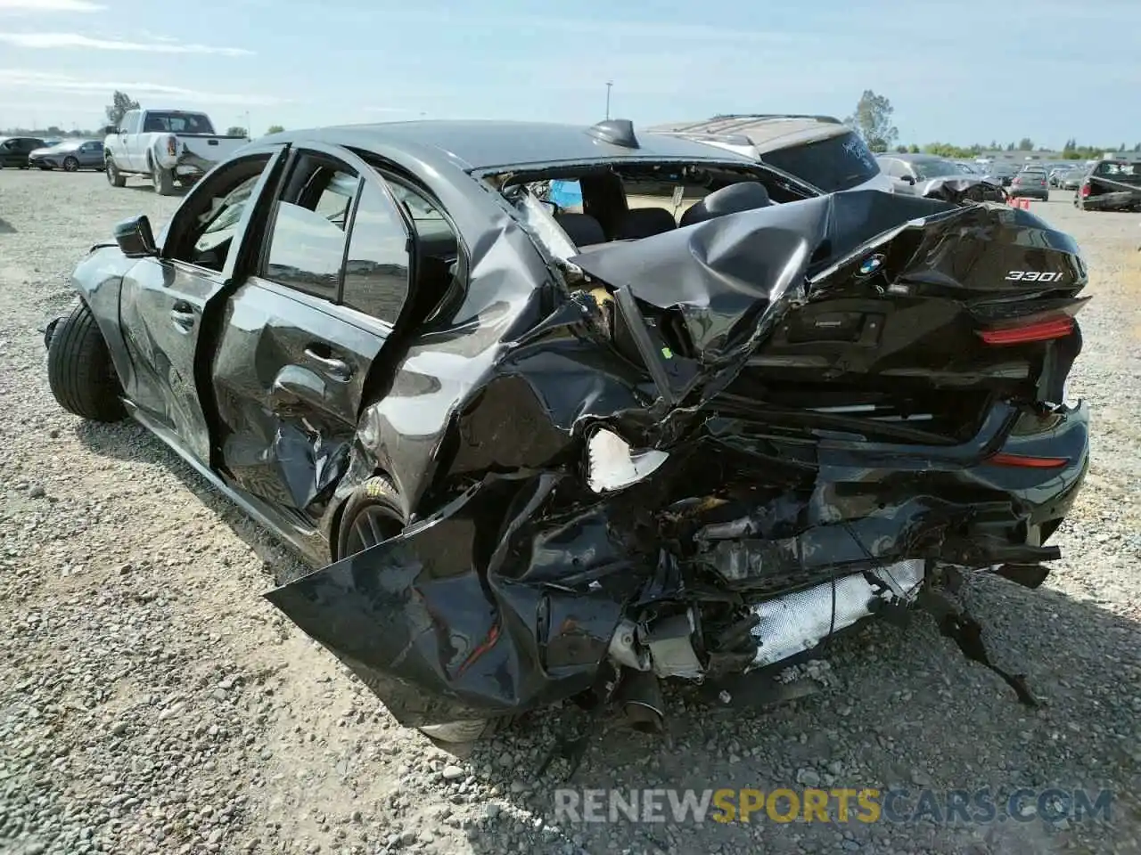 3 Photograph of a damaged car 3MW5R1J02L8B35438 BMW 3 SERIES 2020