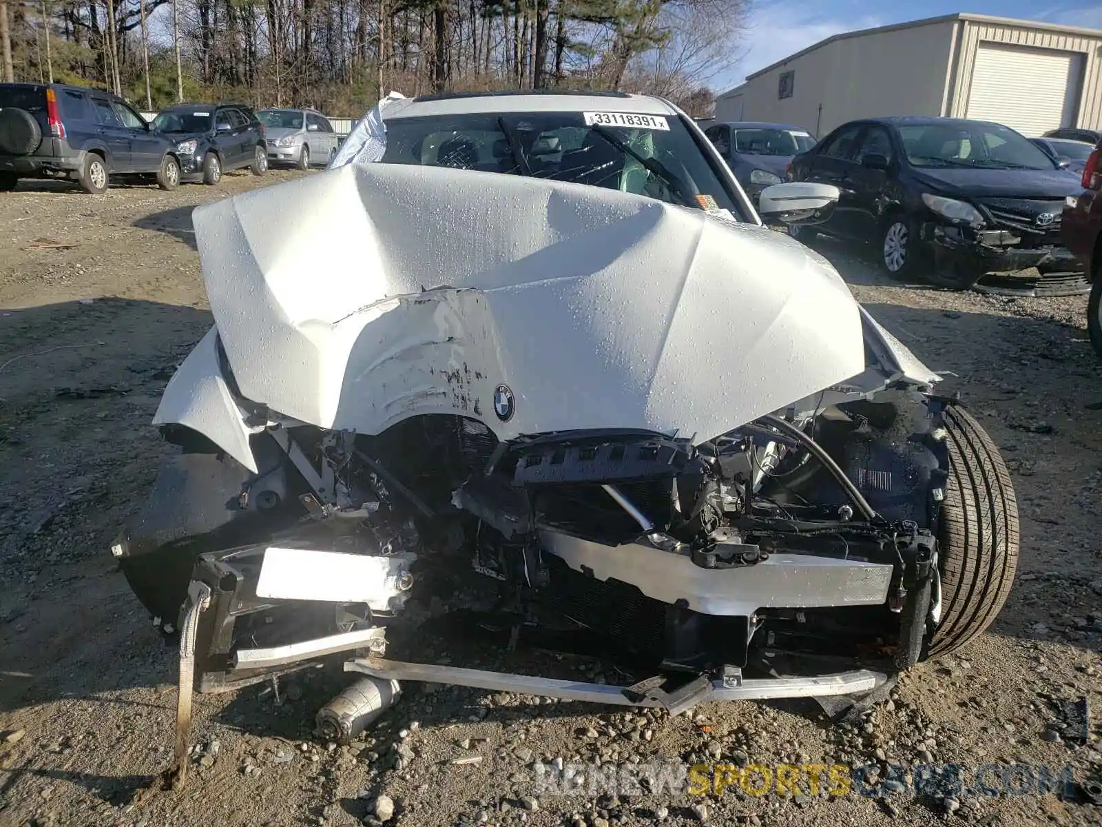 9 Photograph of a damaged car 3MW5R1J02L8B37366 BMW 3 SERIES 2020