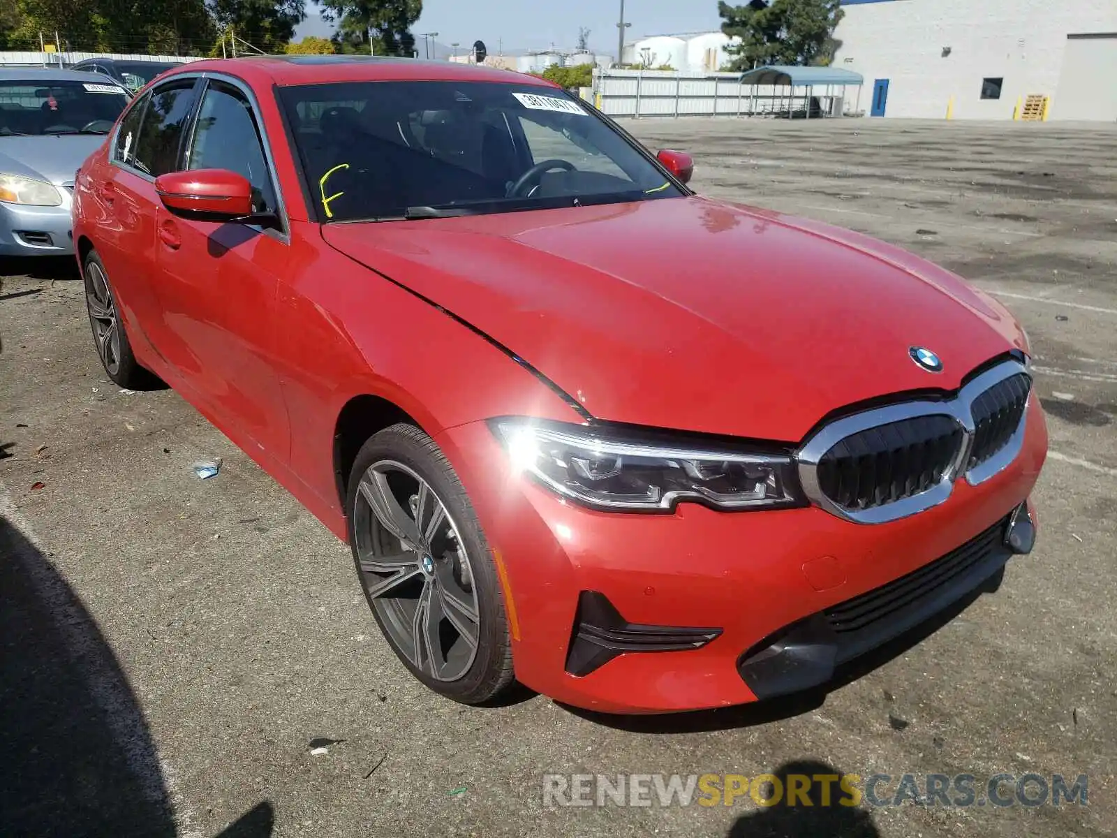 1 Photograph of a damaged car 3MW5R1J02L8B37996 BMW 3 SERIES 2020