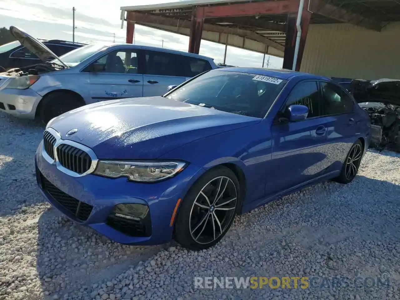 2 Photograph of a damaged car 3MW5R1J02L8B38968 BMW 3 SERIES 2020