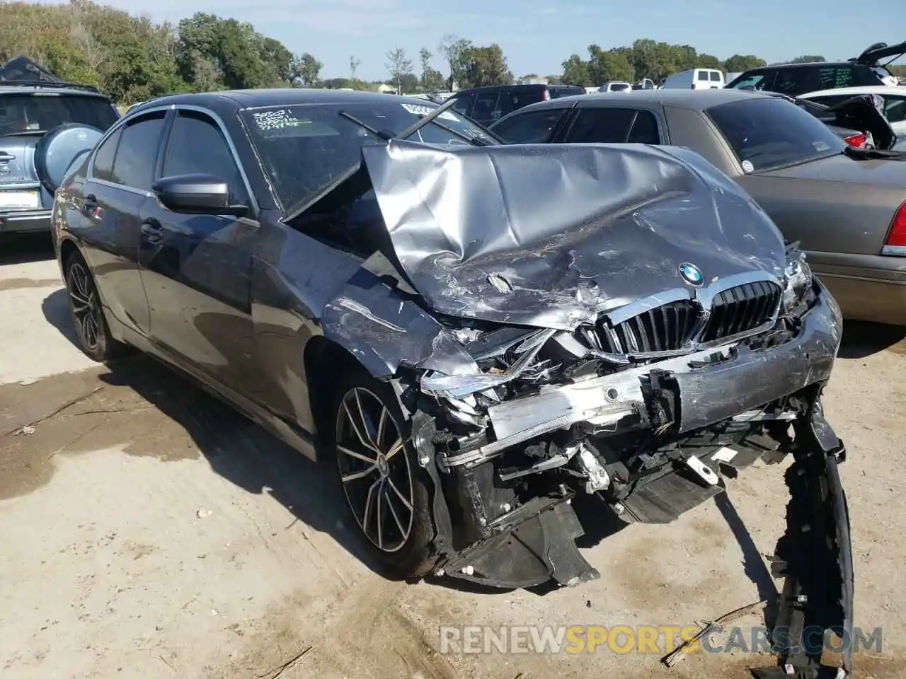 1 Photograph of a damaged car 3MW5R1J02L8B46598 BMW 3 SERIES 2020