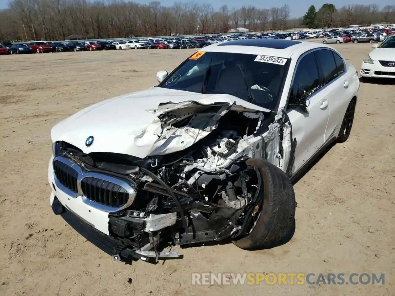 2 Photograph of a damaged car 3MW5R1J03L8B03906 BMW 3 SERIES 2020