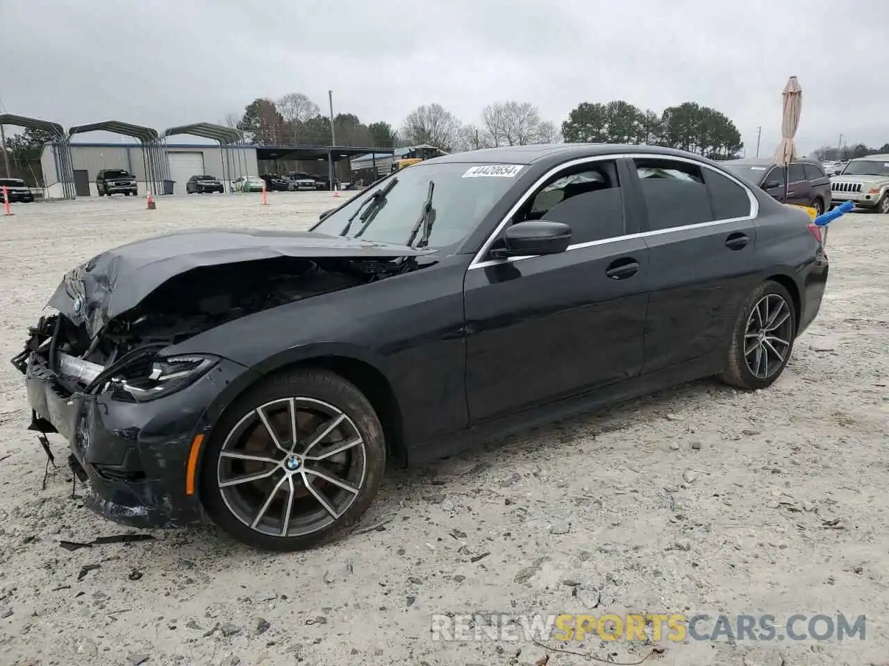 1 Photograph of a damaged car 3MW5R1J03L8B05610 BMW 3 SERIES 2020