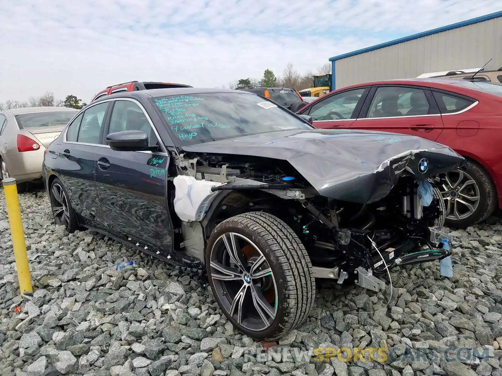 1 Photograph of a damaged car 3MW5R1J03L8B06143 BMW 3 SERIES 2020