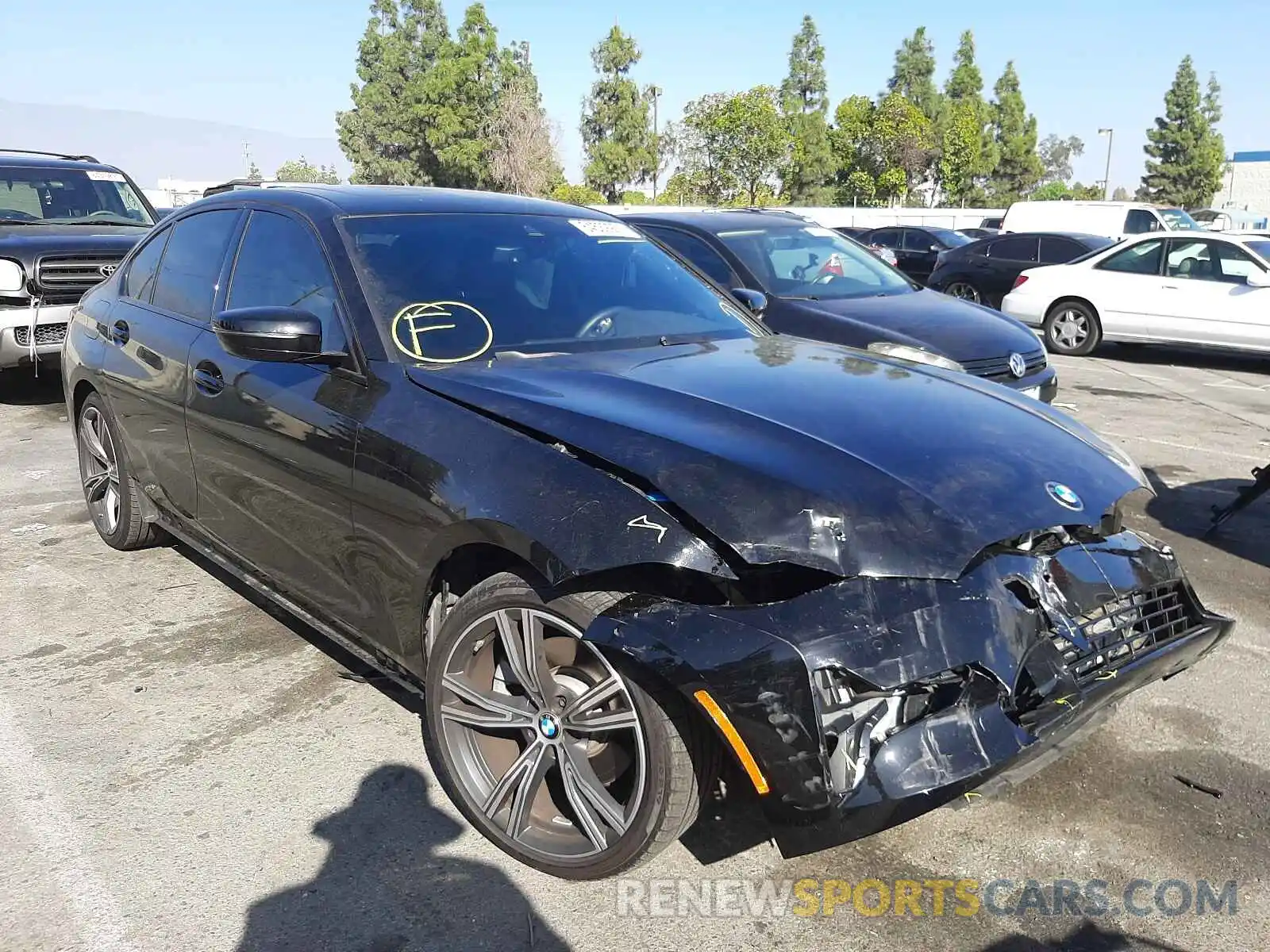 1 Photograph of a damaged car 3MW5R1J03L8B08426 BMW 3 SERIES 2020