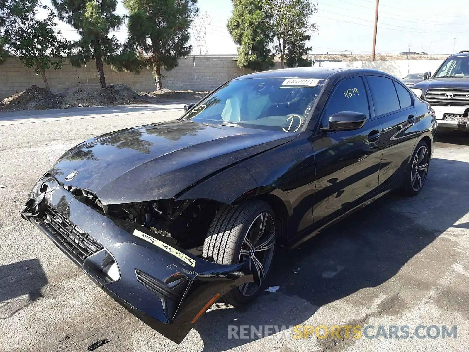 2 Photograph of a damaged car 3MW5R1J03L8B08426 BMW 3 SERIES 2020