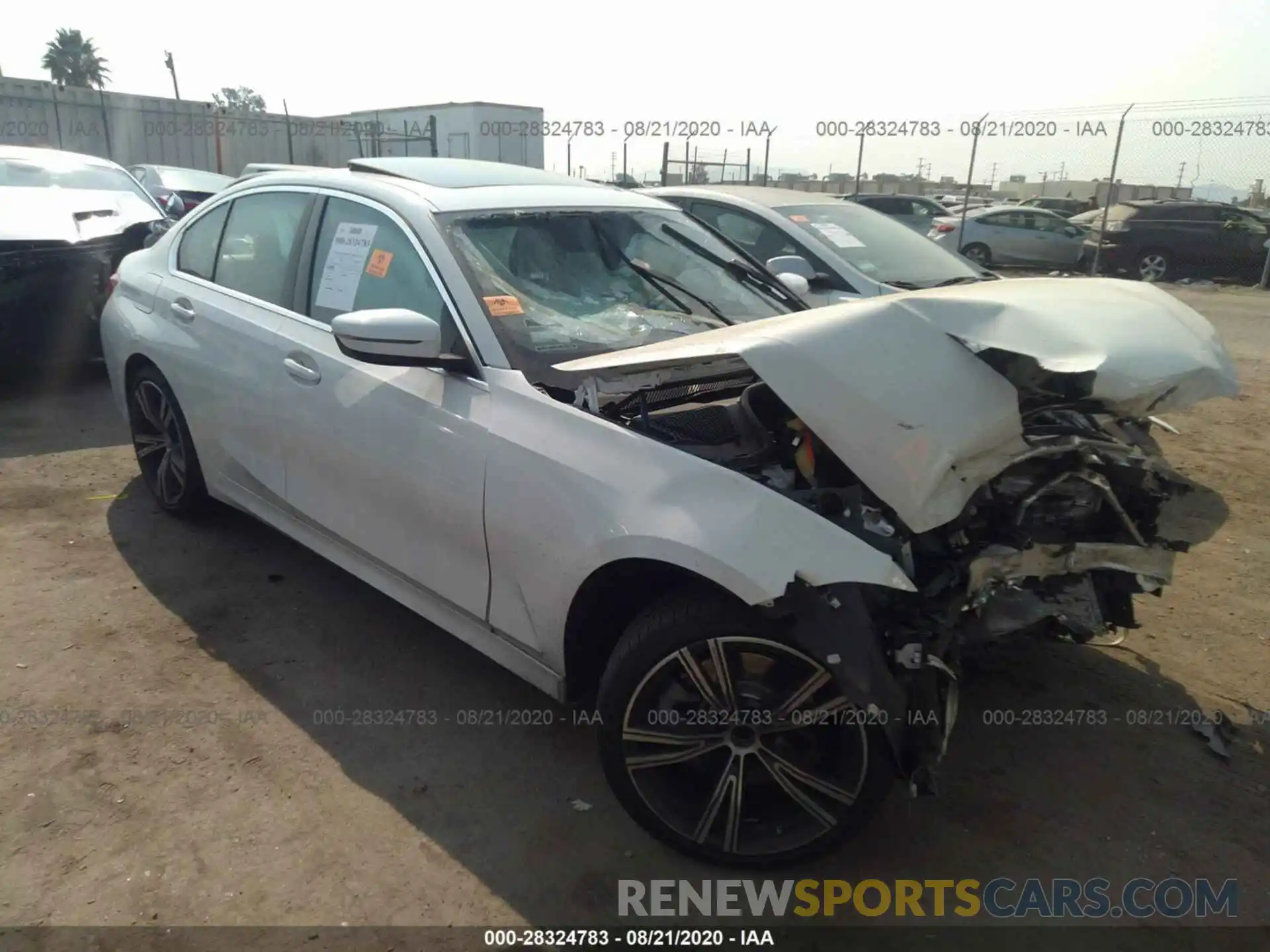 1 Photograph of a damaged car 3MW5R1J03L8B09253 BMW 3 SERIES 2020