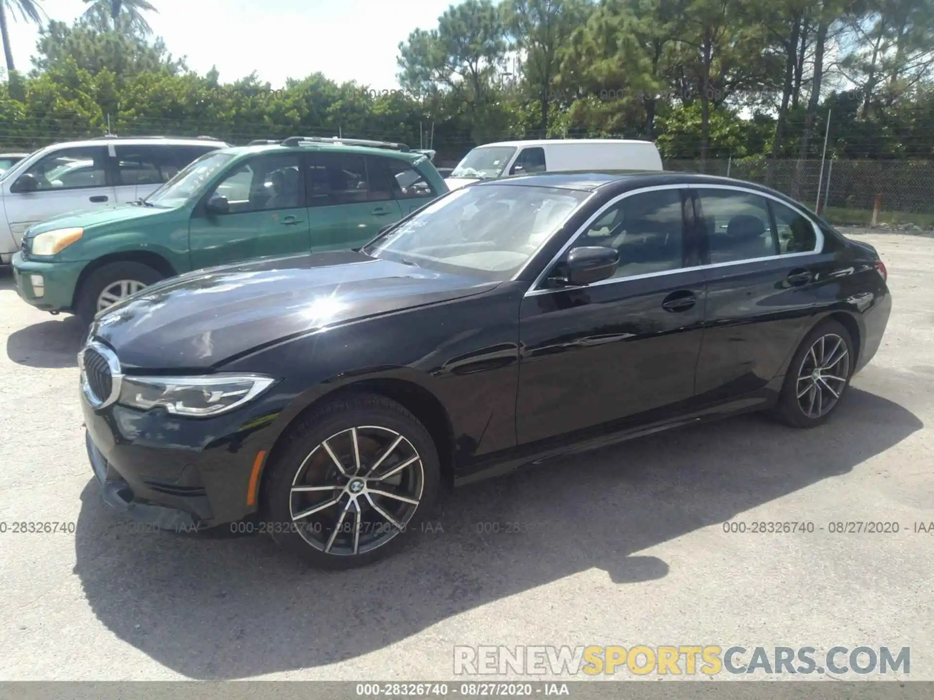 2 Photograph of a damaged car 3MW5R1J03L8B11925 BMW 3 SERIES 2020