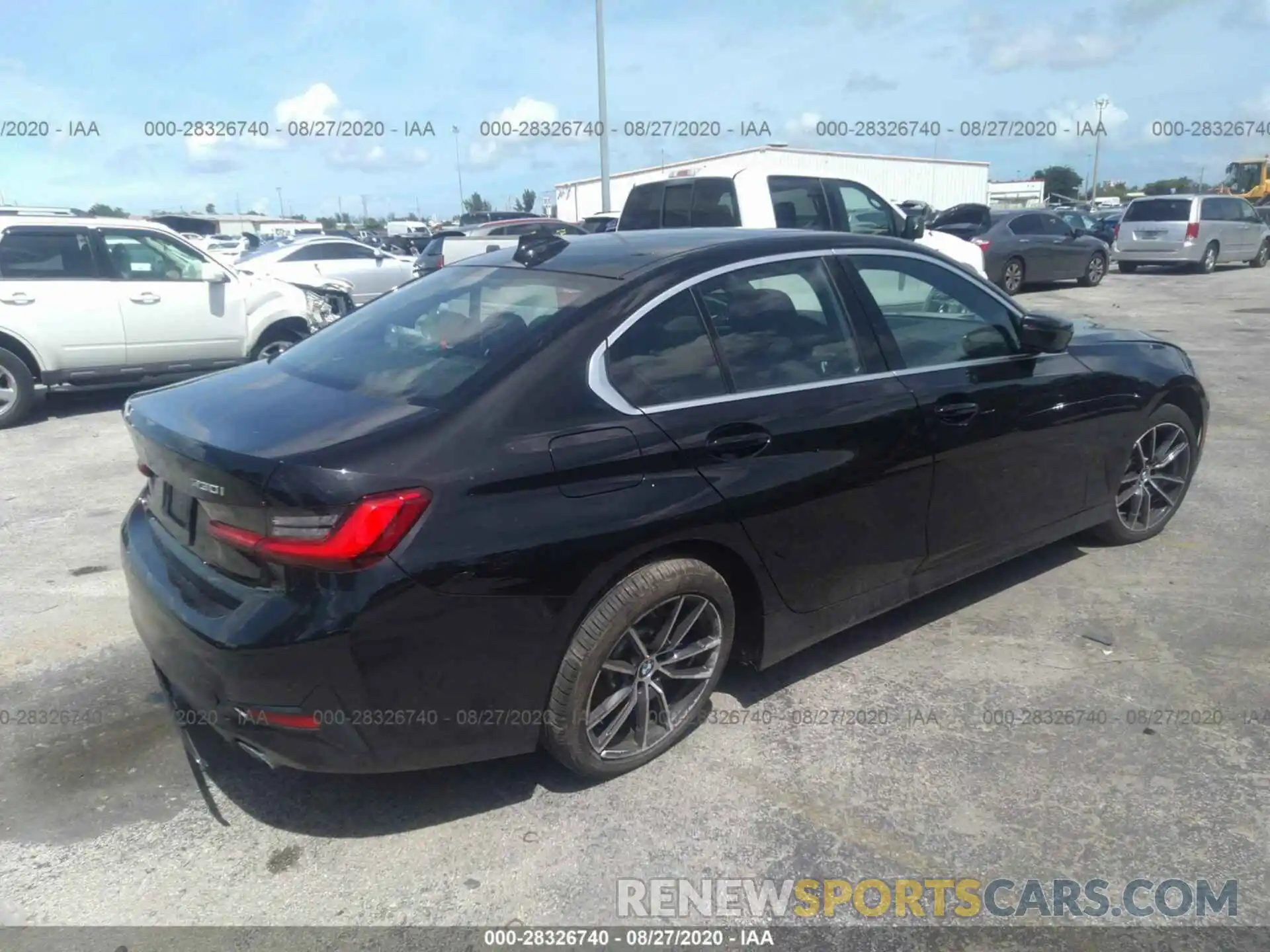 4 Photograph of a damaged car 3MW5R1J03L8B11925 BMW 3 SERIES 2020