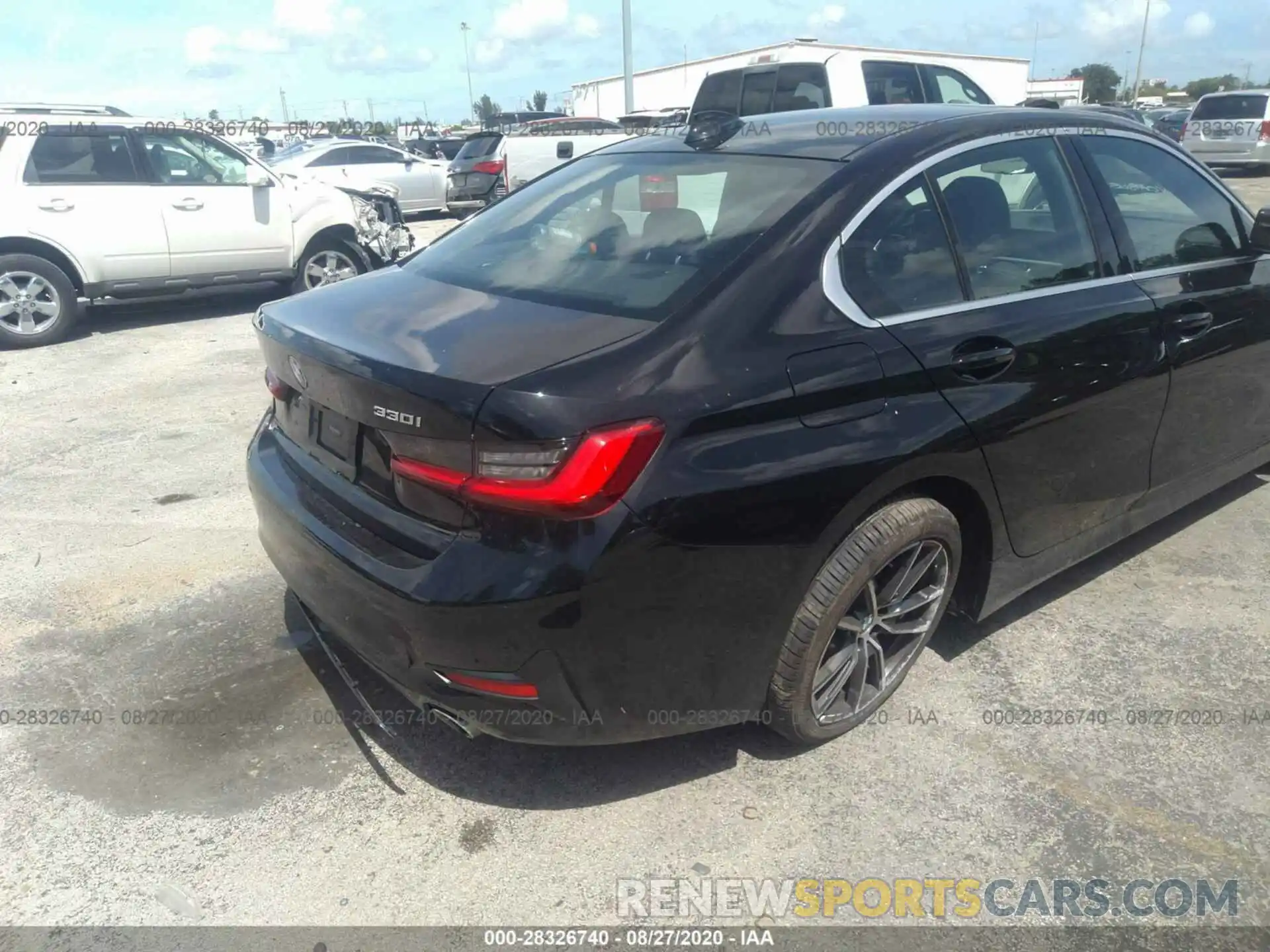 6 Photograph of a damaged car 3MW5R1J03L8B11925 BMW 3 SERIES 2020