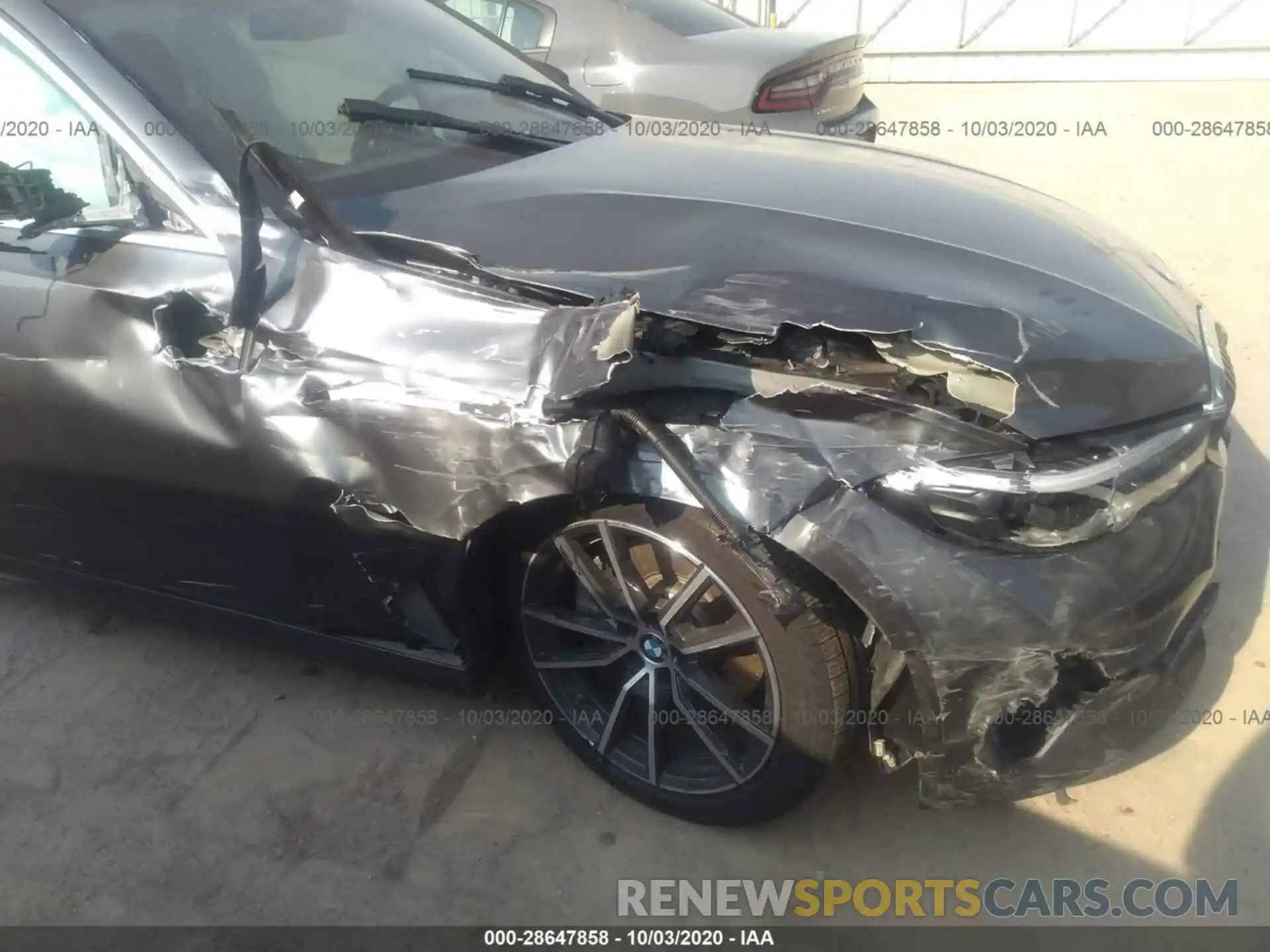 6 Photograph of a damaged car 3MW5R1J03L8B12511 BMW 3 SERIES 2020