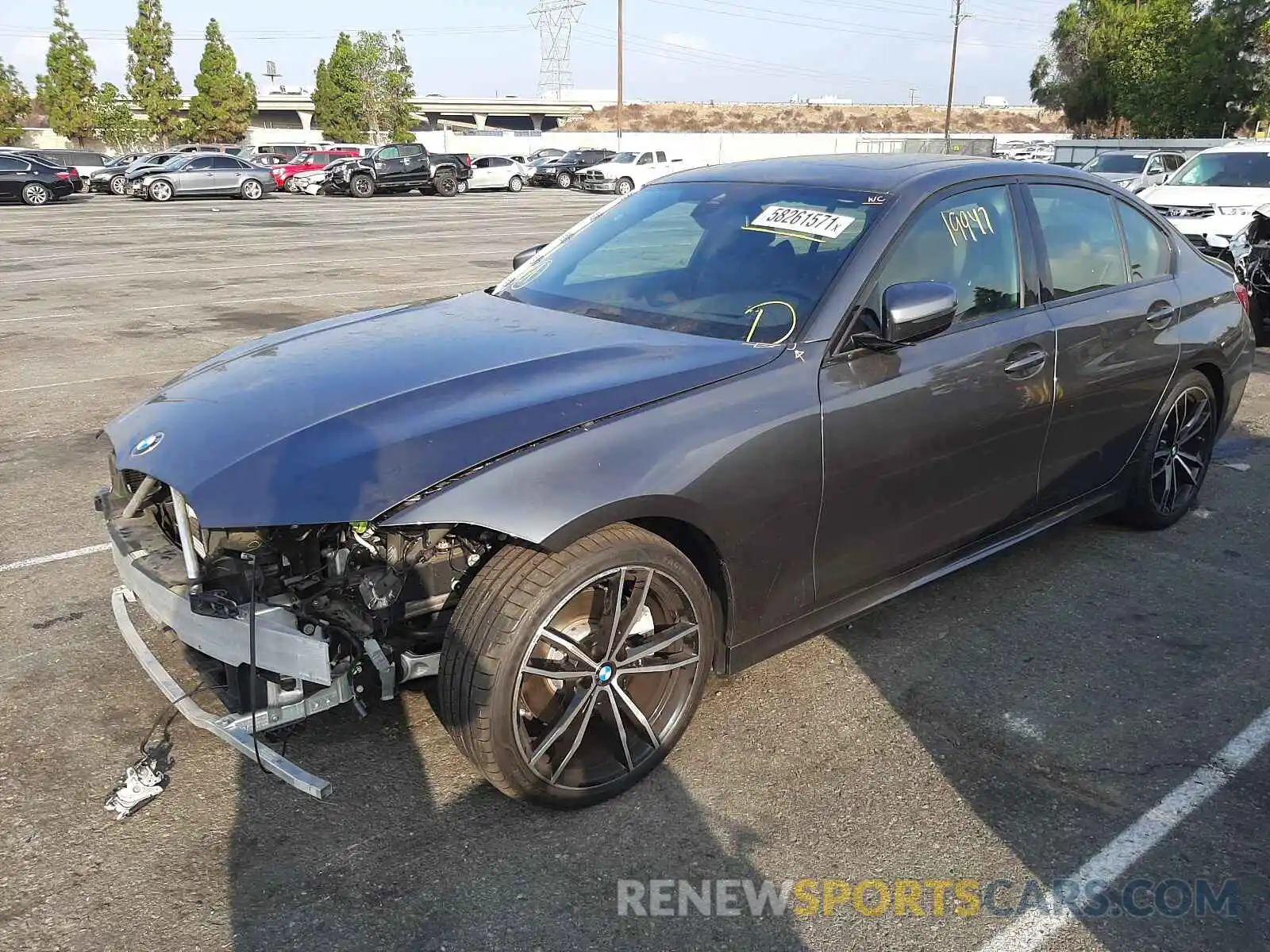 2 Photograph of a damaged car 3MW5R1J03L8B13500 BMW 3 SERIES 2020