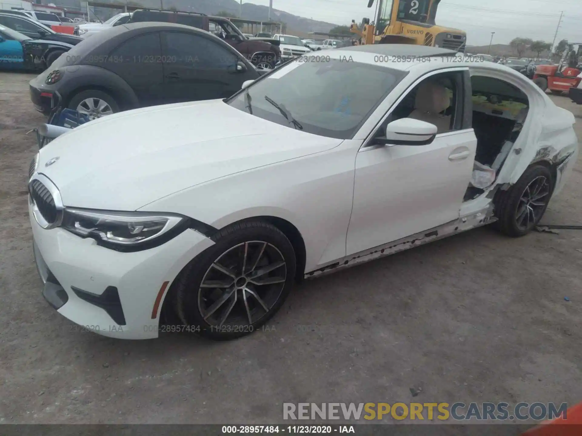 2 Photograph of a damaged car 3MW5R1J03L8B15084 BMW 3 SERIES 2020