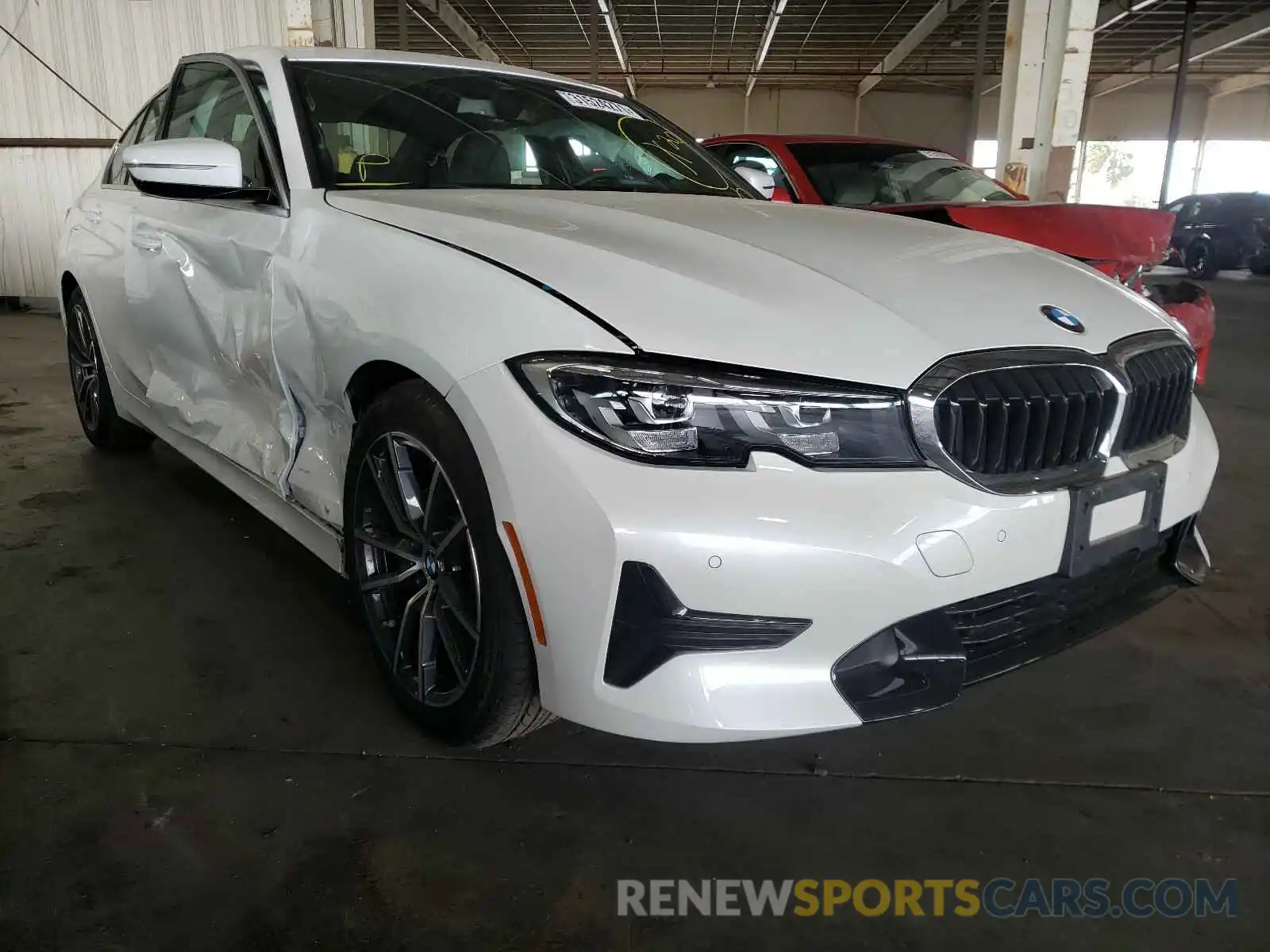 1 Photograph of a damaged car 3MW5R1J03L8B15859 BMW 3 SERIES 2020