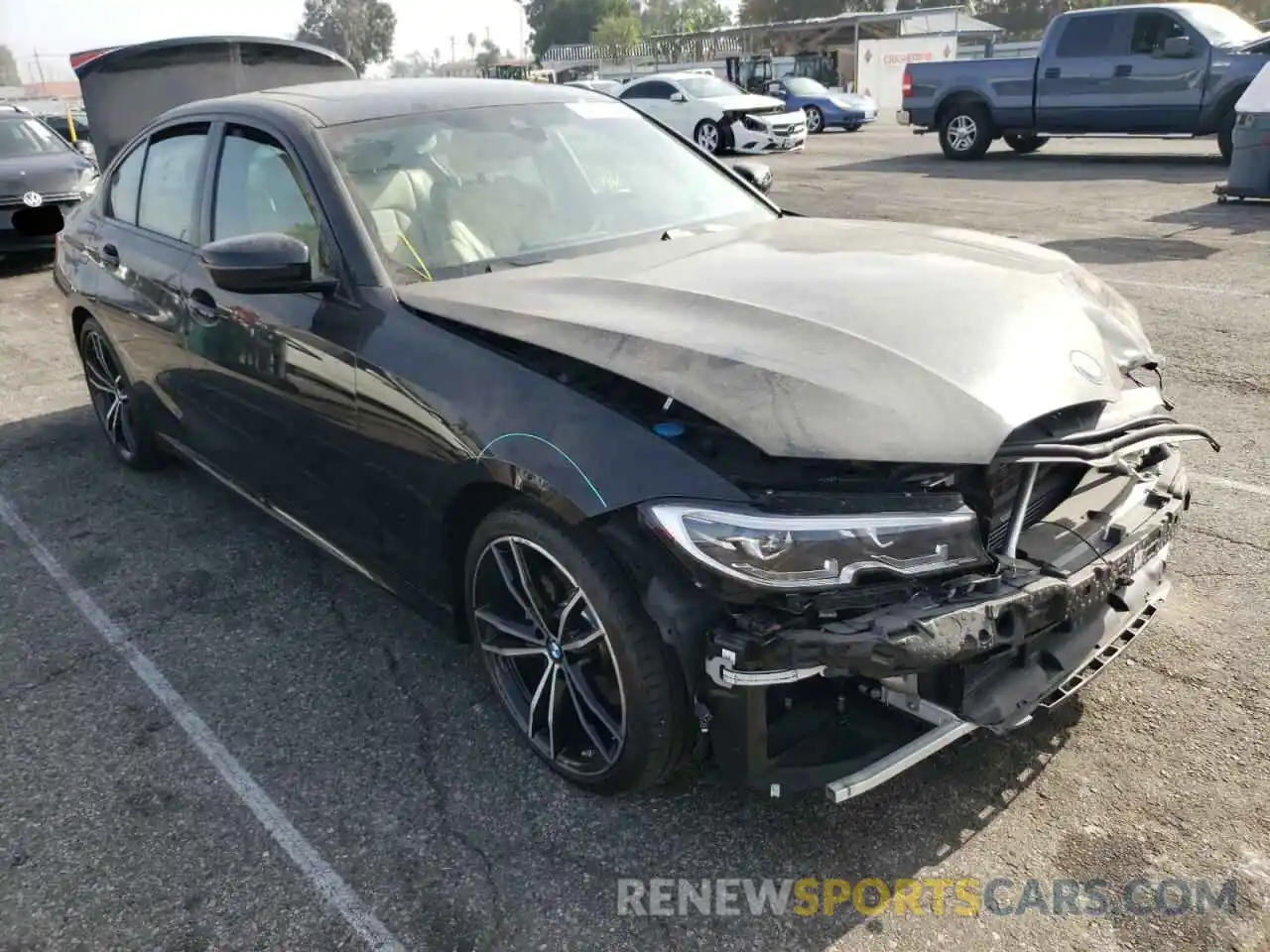 1 Photograph of a damaged car 3MW5R1J03L8B17918 BMW 3 SERIES 2020