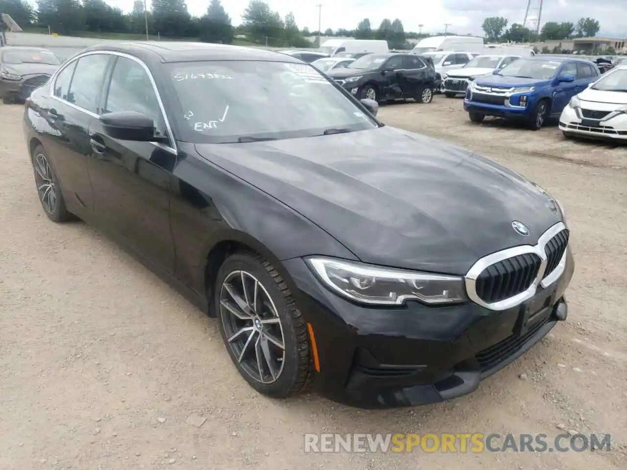 1 Photograph of a damaged car 3MW5R1J03L8B20673 BMW 3 SERIES 2020