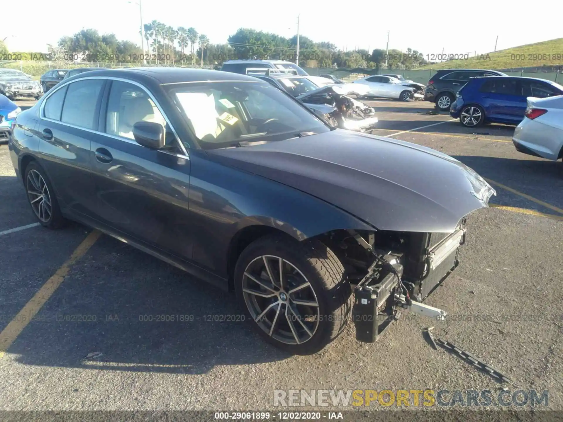 1 Photograph of a damaged car 3MW5R1J03L8B20902 BMW 3 SERIES 2020