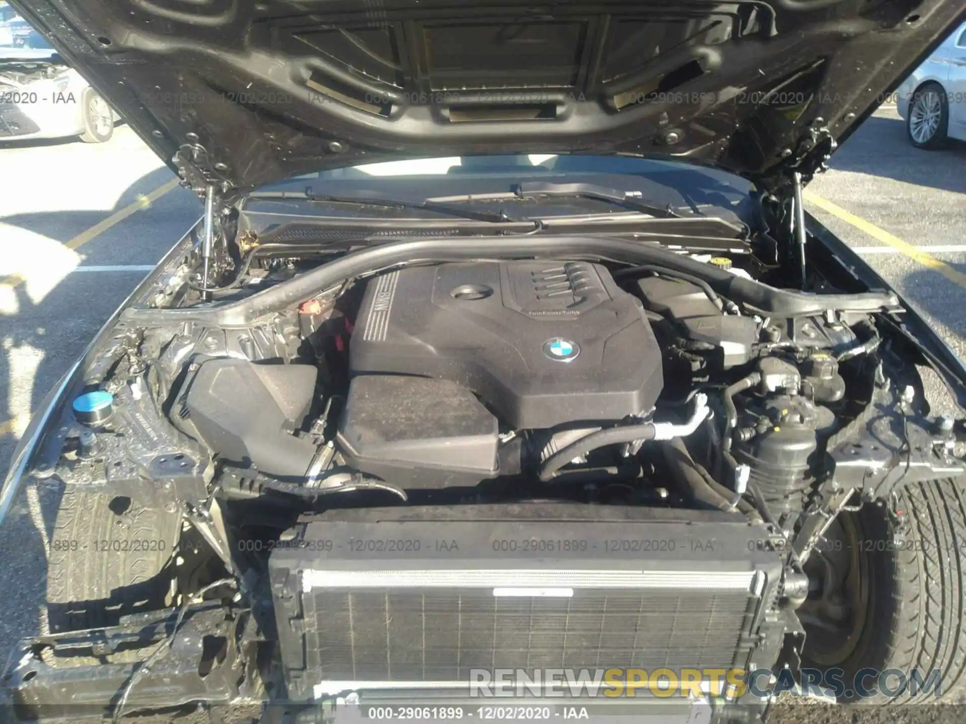 10 Фотография поврежденного автомобиля 3MW5R1J03L8B20902 BMW 3 SERIES 2020