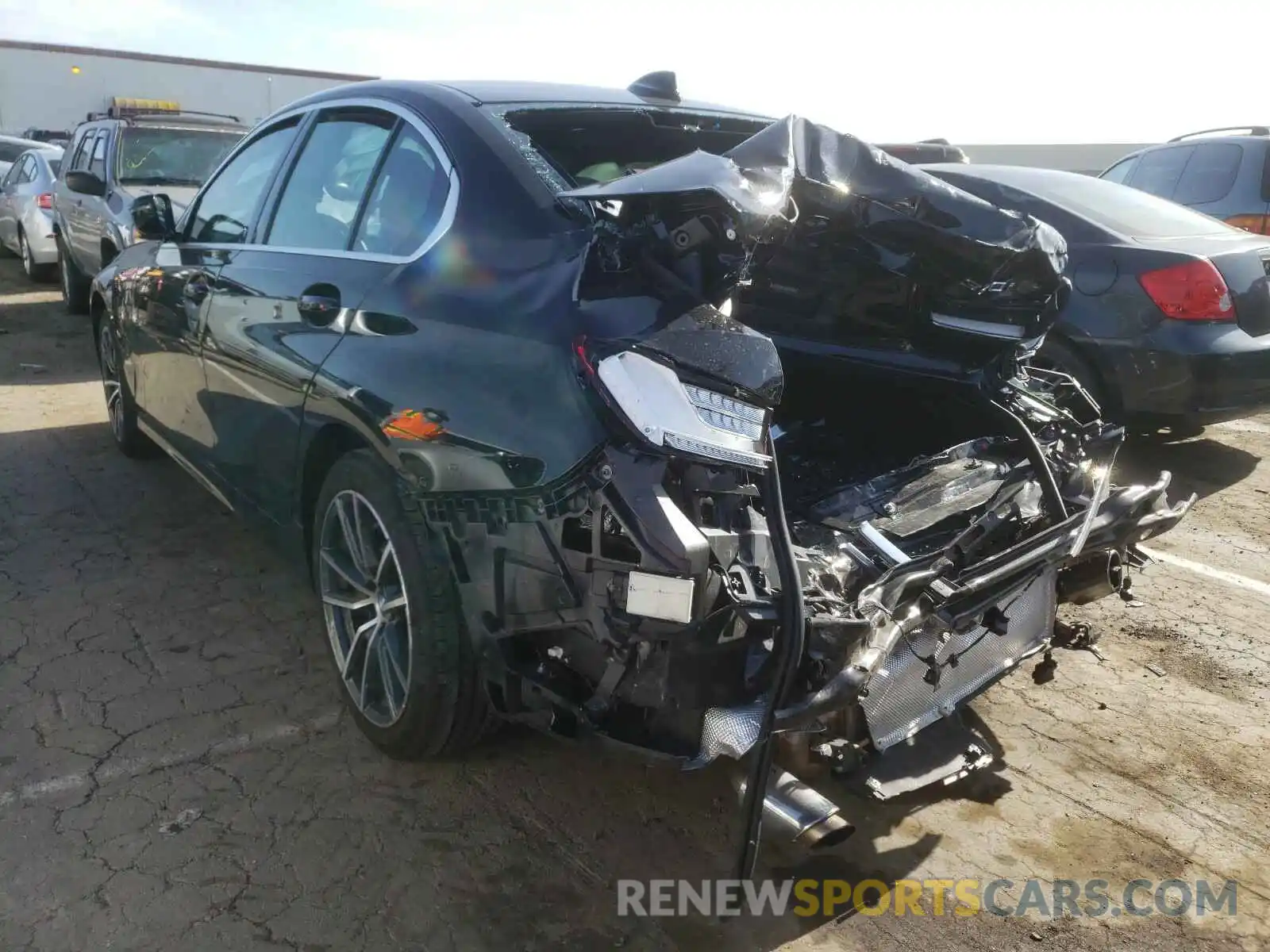 3 Photograph of a damaged car 3MW5R1J03L8B20964 BMW 3 SERIES 2020